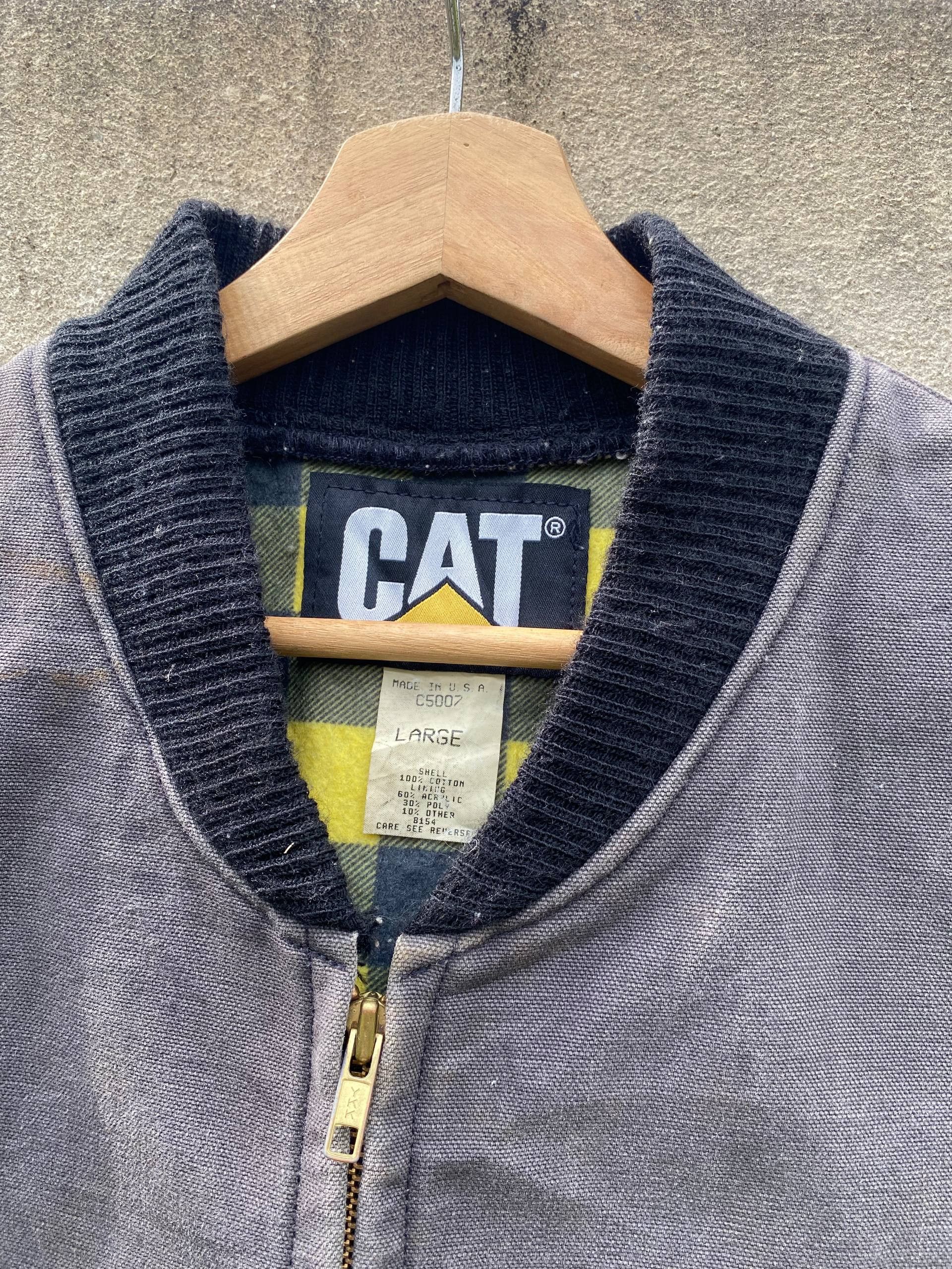 Caterpillar Vintage CAT Caterpillar Duck Canvas Sleeveless Jacket Size US L / EU 52-54 / 3 - 3 Thumbnail