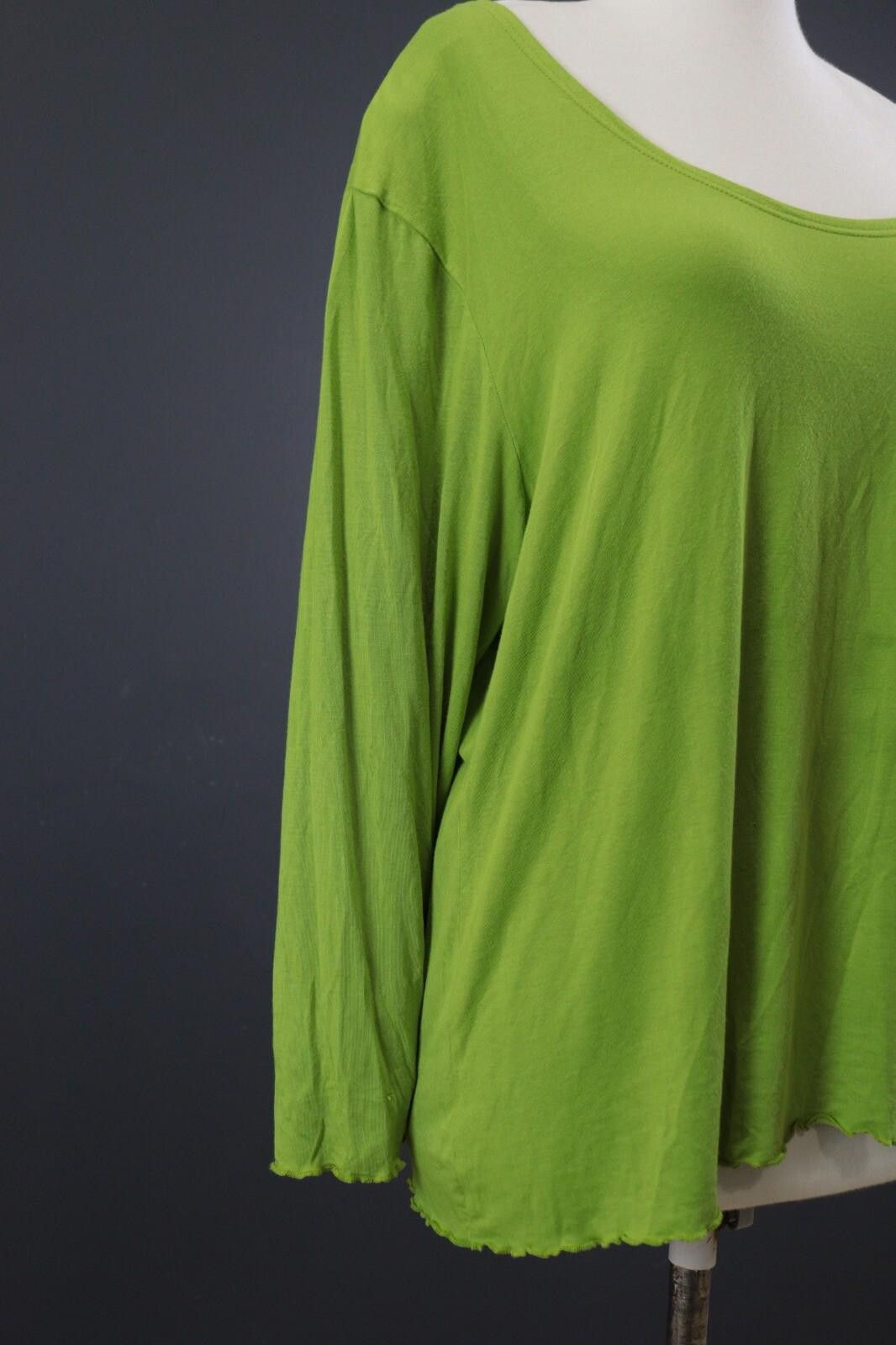 Designer Gudrun Sjoden Green Boat Beck Pullover Blouse Size XXL Size XXL / US 16-18 / IT 52-54 - 5 Thumbnail