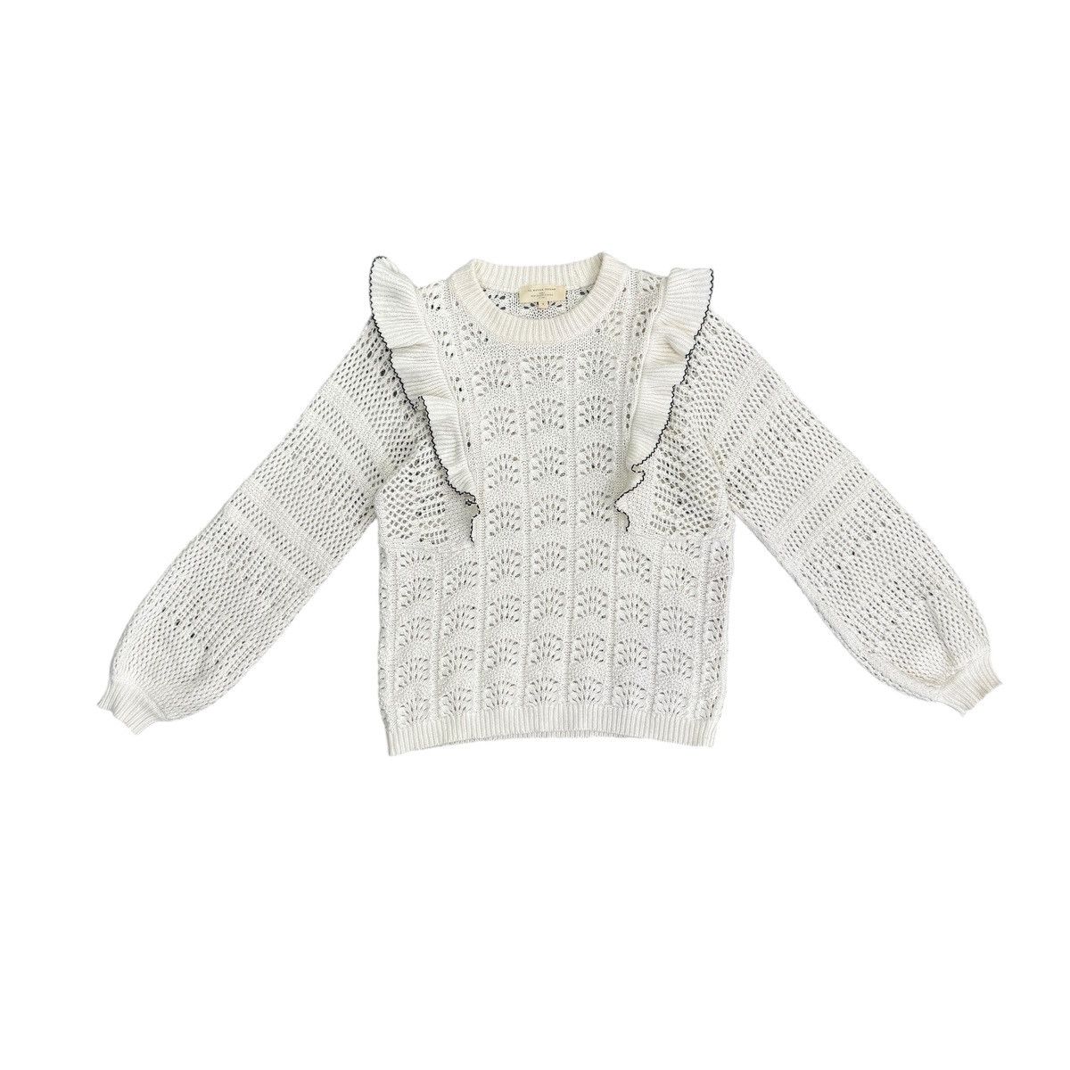 Sezane La Maille Sezane Paris Women Wool Knitted Jumper Sweater Size S / US 4 / IT 40 - 1 Thumbnail
