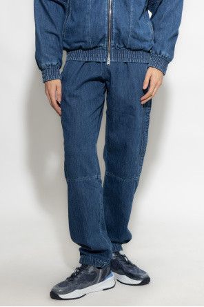 Fendi o1loc1c0824 Trousers in Blue Size US 28 / EU 44 - 3 Thumbnail