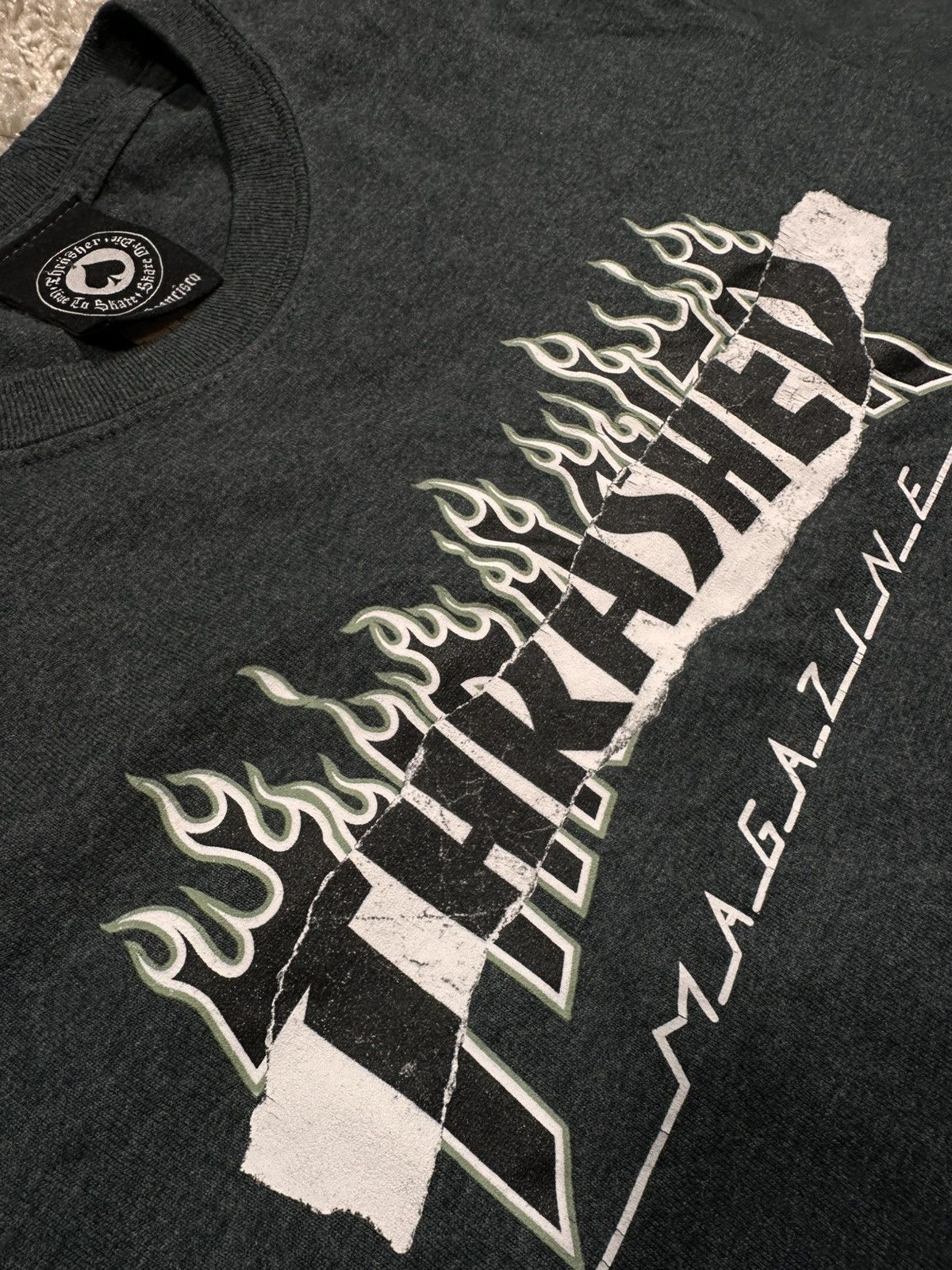 Thrasher Authentic Thrasher Tee Size US S / EU 44-46 / 1 - 3 Thumbnail