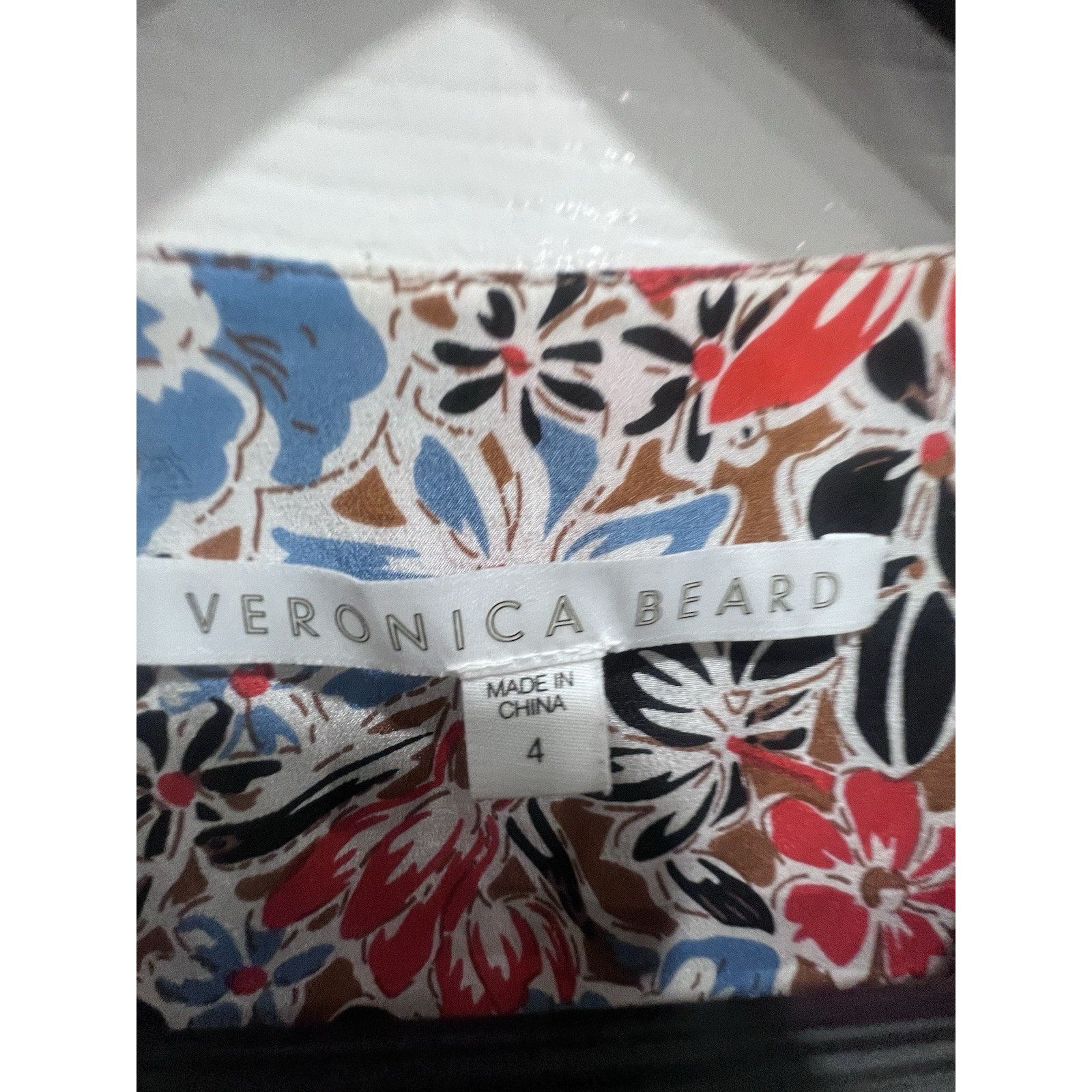 Veronica Beard Veronica Beard Soheyla Floral Ruched Mini Silk Dress 4 Size S / US 4 / IT 40 - 7 Thumbnail