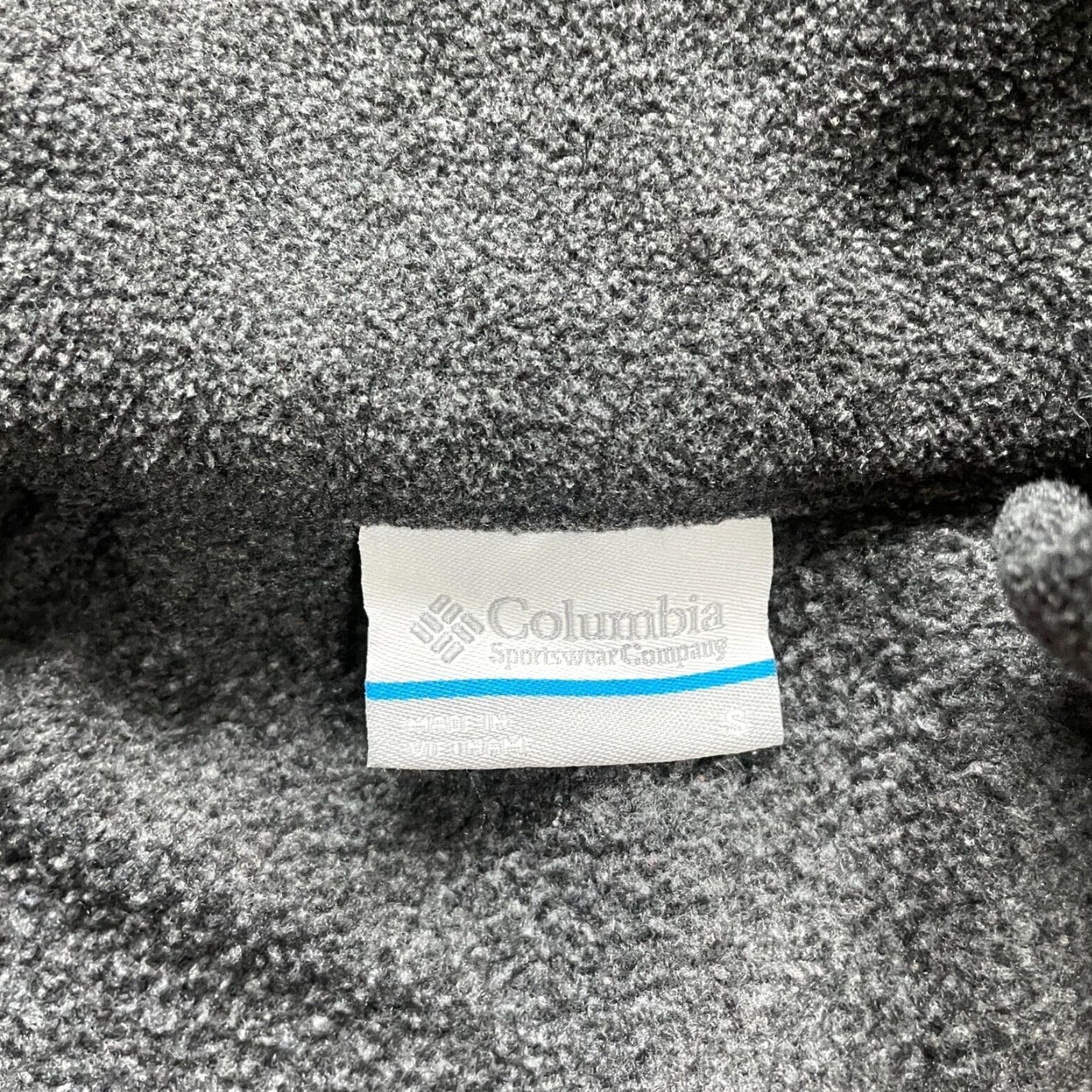 Vintage Columbia AL1517 Fleece Jacket Womens Small Gray 1/4 Zip High Neck Outdoor Hiking Jacket Size S / US 4 / IT 40 - 6 Thumbnail