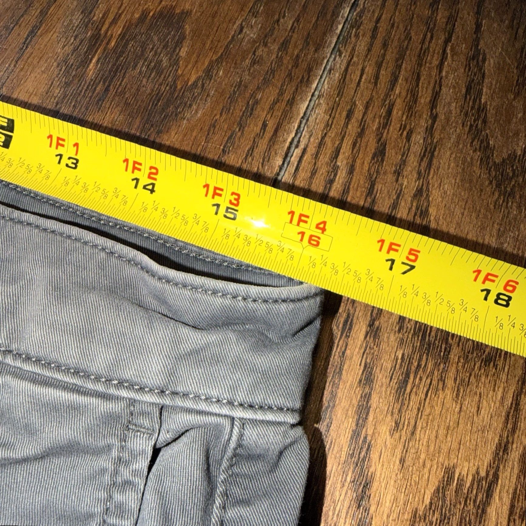 Flint And Tinder Flint and Tinder Shorts 32 Gray 365 Chino Flex Stretch Twill Outdoor Hike Casual Shirt Size US 32 / EU 48 - 6 Thumbnail