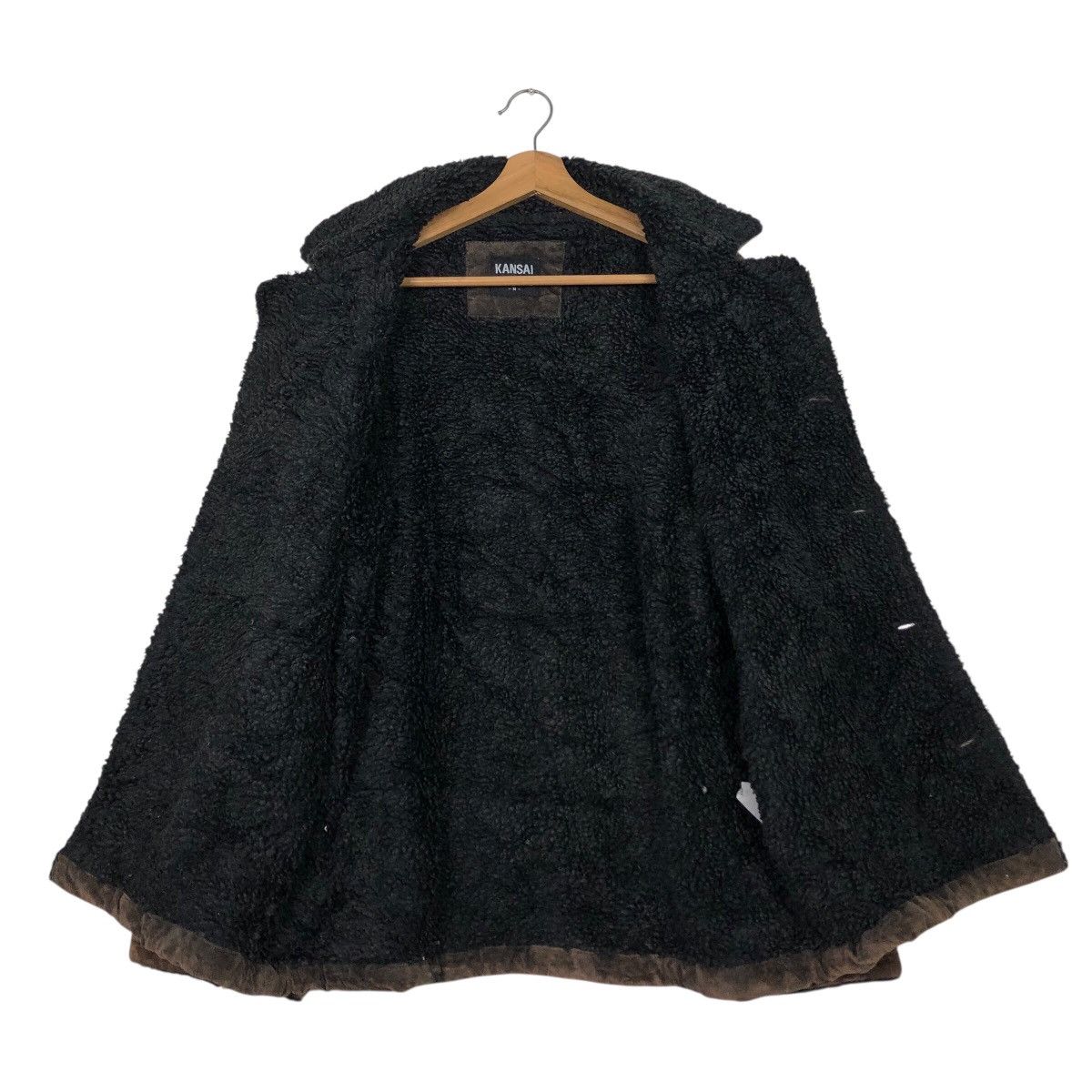 Japanese Brand 📌Vintage Chore Work Jacket Kansai Jeans Blanket Mink Fur Size US M / EU 48-50 / 2 - 14 Thumbnail