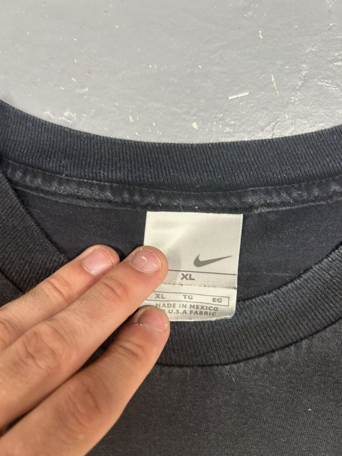 Nike Crazy Vintage Y2K Essential Black Hockey Canada Nike T-Shirt Size US XL / EU 56 / 4 - 4 Thumbnail