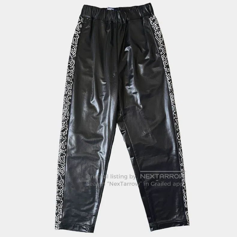 Junya Watanabe Junya Watanabe Size XS Leather Patchwork Pants Size US 27 - 1 Thumbnail