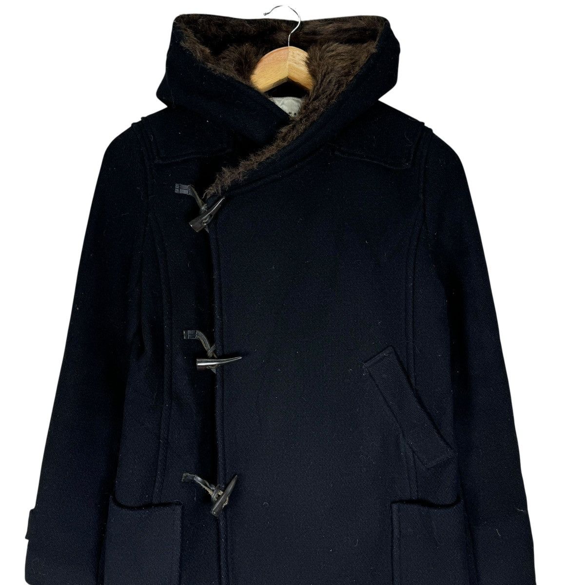 Issey Miyake 🌟SUNAO KUWAHARA ISSEY MIYAKE HOODIE DUFFLE JACKET Size M / US 6-8 / IT 42-44 - 3 Thumbnail