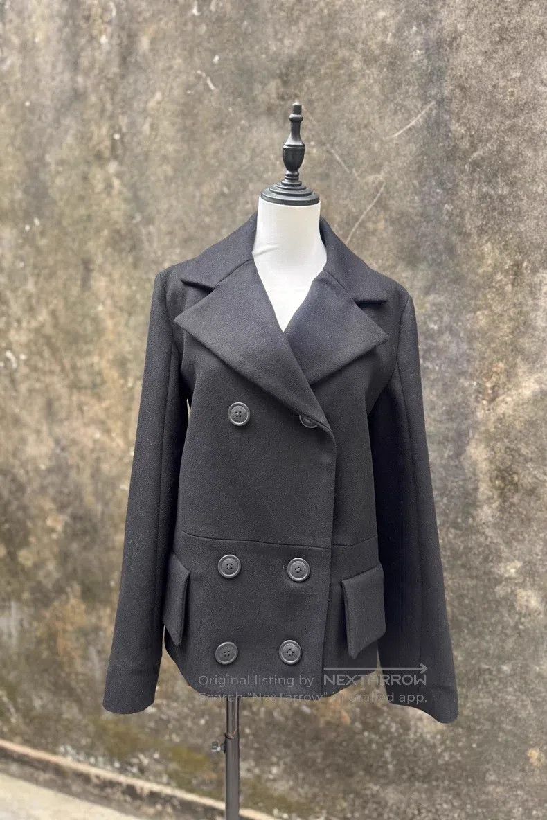 Vivienne Westwood Vivienne Westwood Double Breasted Tapered Wool Coat Size S / US 4 / IT 40 - 1 Thumbnail
