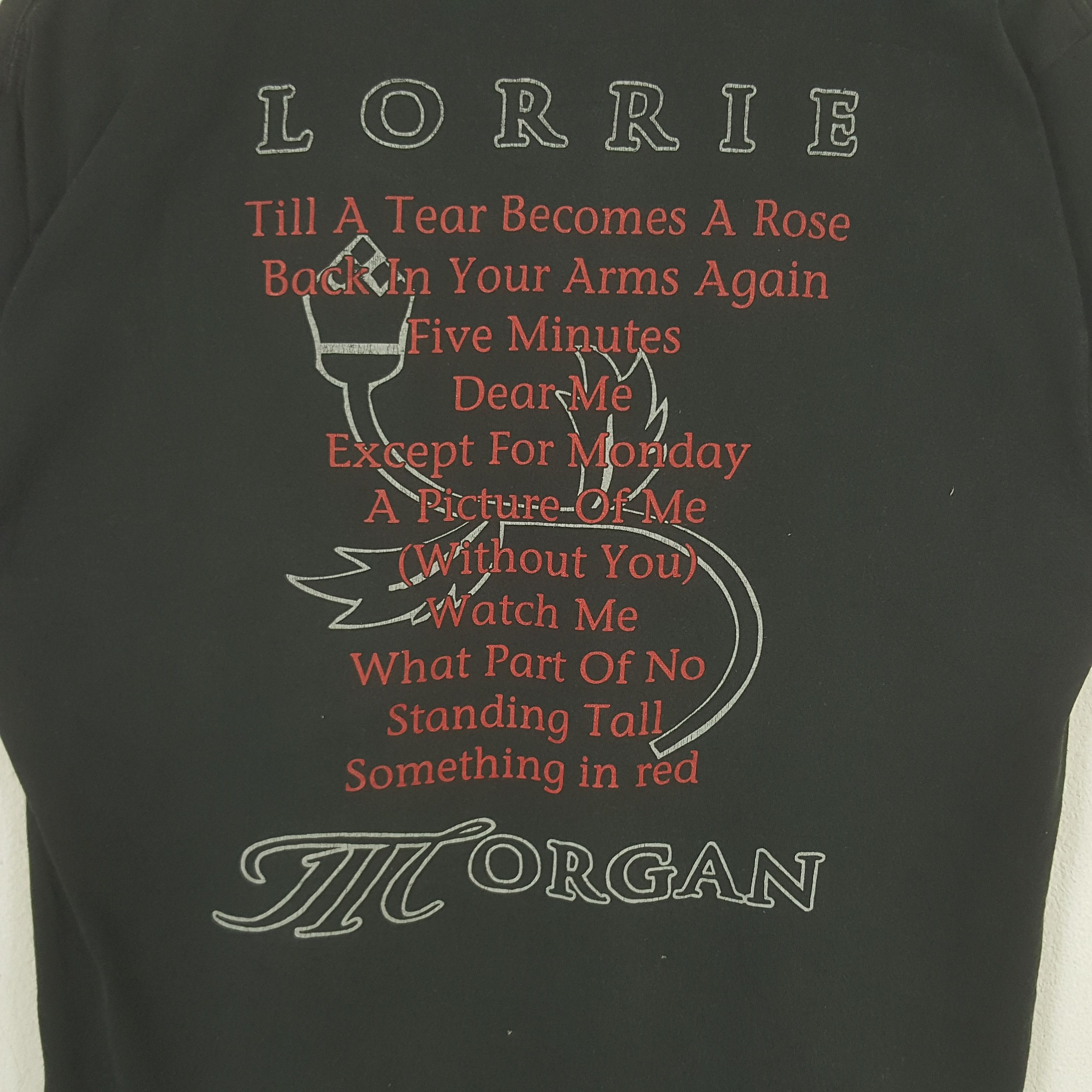 Band Tees Vintage Lorrie Morgan American Singer T-shirt Size US M / EU 48-50 / 2 - 4 Thumbnail