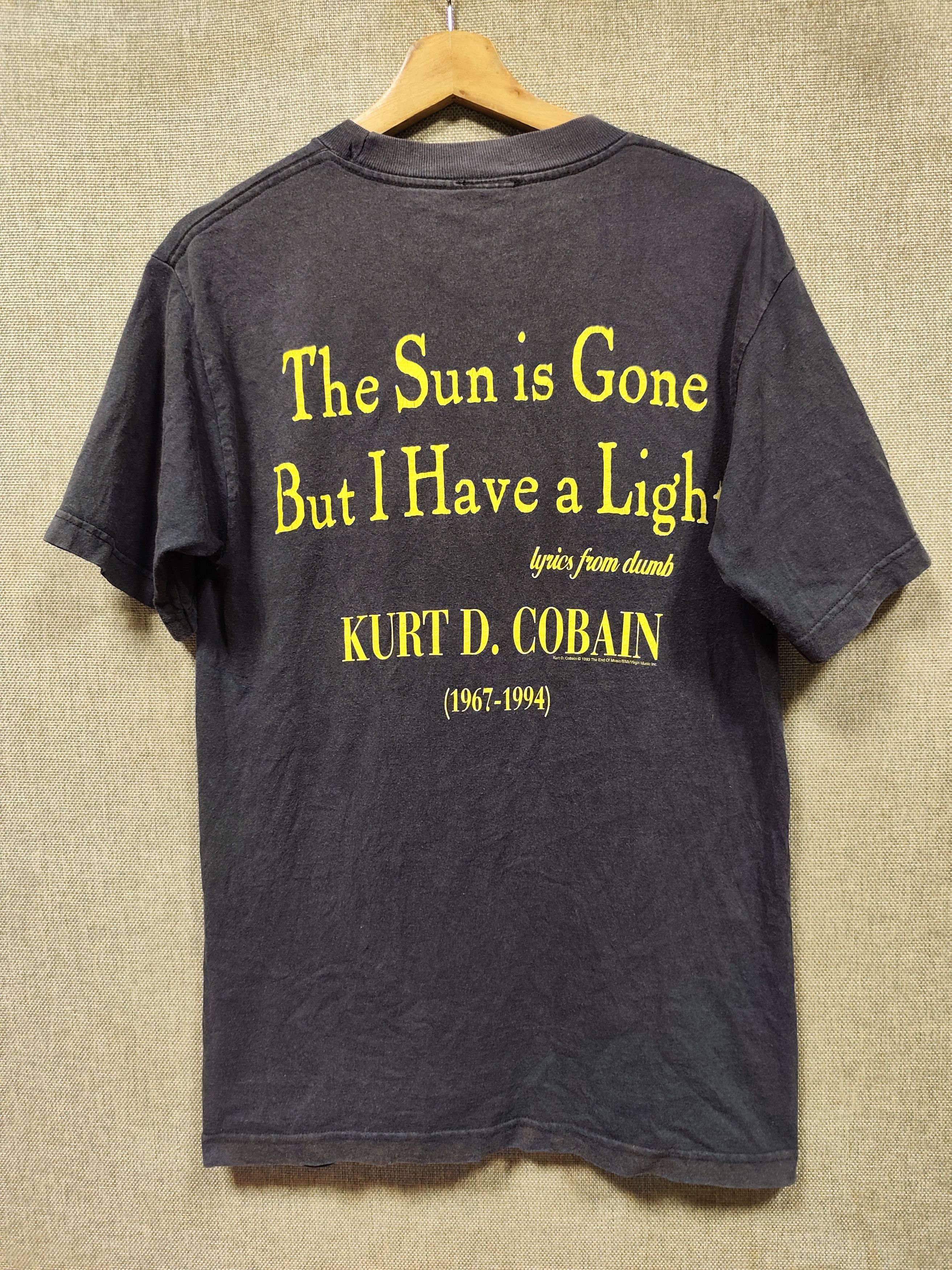 Giant × Nirvana vintage 1995 t shirt kurt cobain memorial tag giant Size US M / EU 48-50 / 2 - 2 Thumbnail