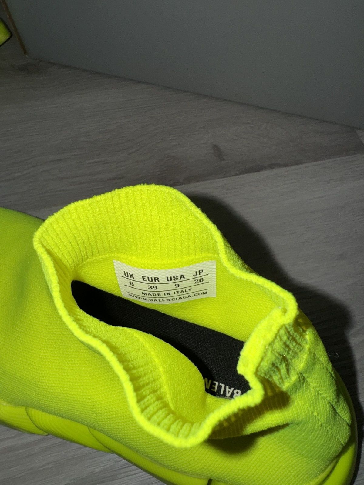 Balenciaga Neon Balenciaga Speed Trainer Size US 9 / IT 39 - 7 Thumbnail