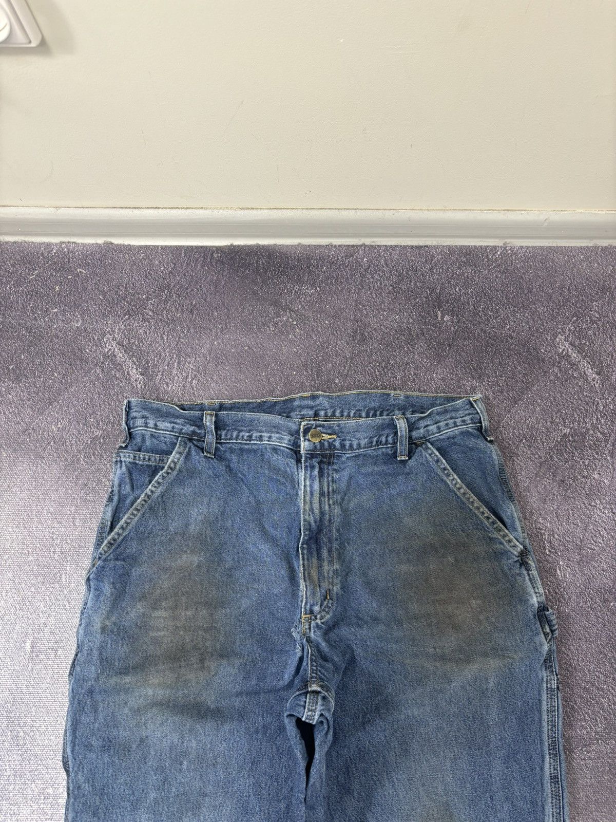 Carhartt Vintage Carhartt USA Straight Fit Denim Work Hype Jeans Size US 36 / EU 52 - 13 Thumbnail