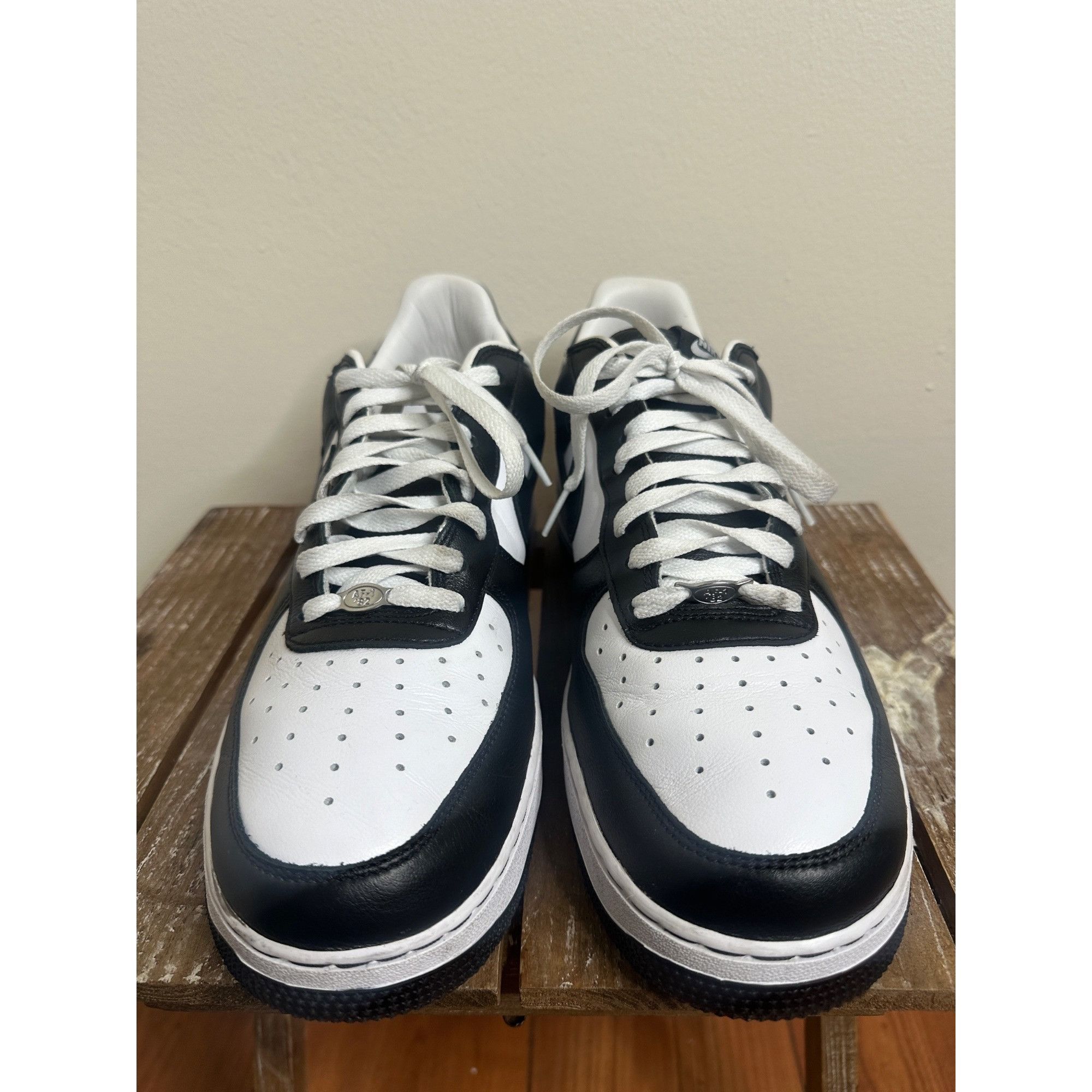 Nike Nike Airforce 1 Terror Squad Blackout Size US 12 / EU 45 - 2 Thumbnail
