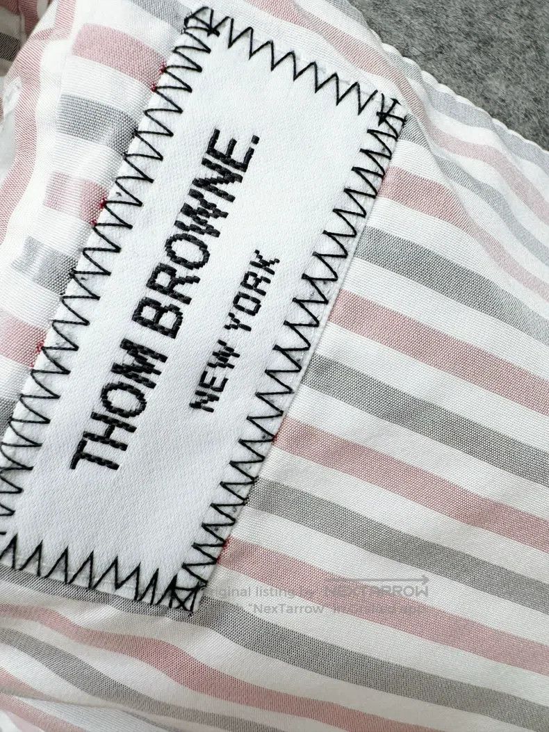 Thom Browne Thom Browne Striped down jacket with feathers Size US M / EU 48-50 / 2 - 5 Thumbnail