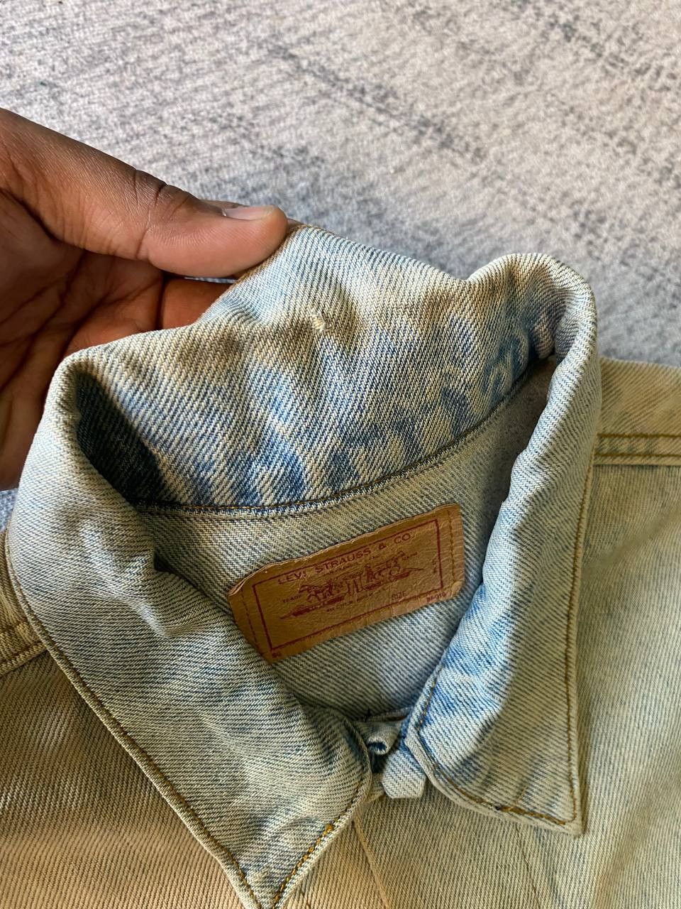 Levi's VTG 80s/90s Levi’s USA Denim Cut-Off Trucker Vest Distressed Size US M / EU 48-50 / 2 - 11 Thumbnail
