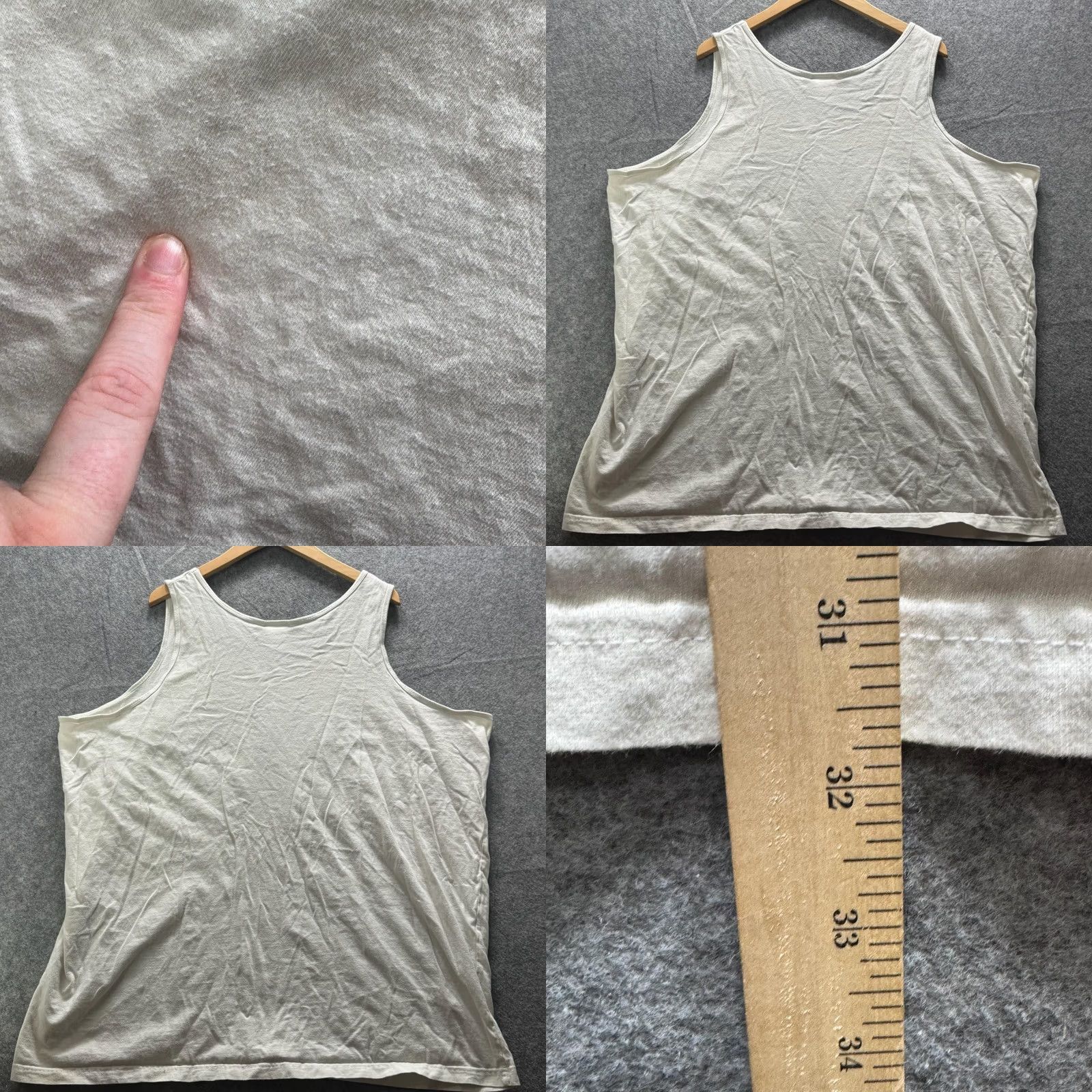 Disney VINTAGE? No. (Cannot assume) => Walt Disney World Shirt Mens 4XL White Mickey Mouse Embroidered Sleeveless Tee Size US XXL / EU 58 / 5 - 9 Thumbnail