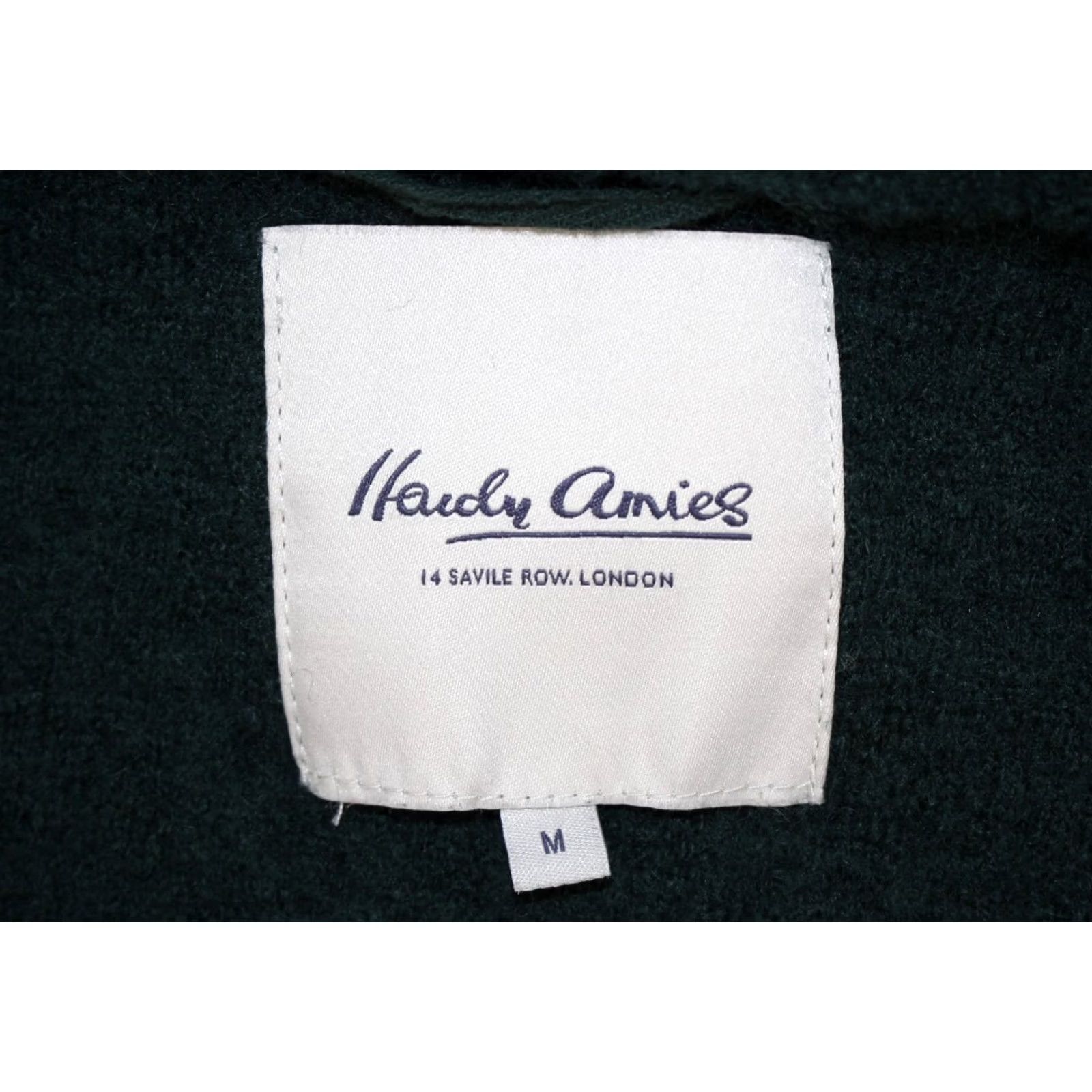Hardy Amies Hardy Amies Jacket Women's M Savile Row 100% Wool Full Zip Dark Green Size M / US 6-8 / IT 42-44 - 6 Thumbnail