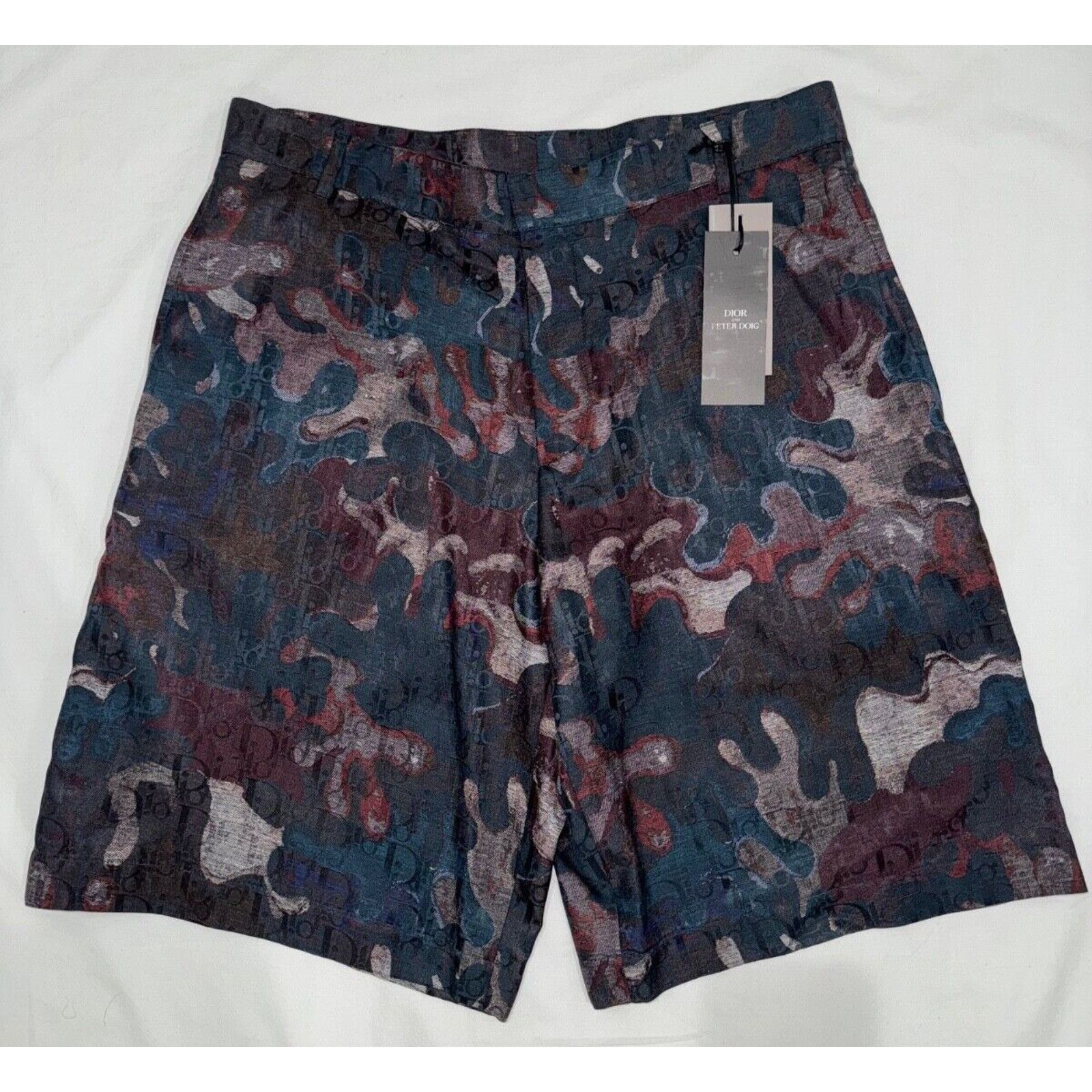 Dior Dior And Peter Doig Silk Cotton Camouflage Oblique Jacquard Size US 34 / EU 50 - 2 Thumbnail