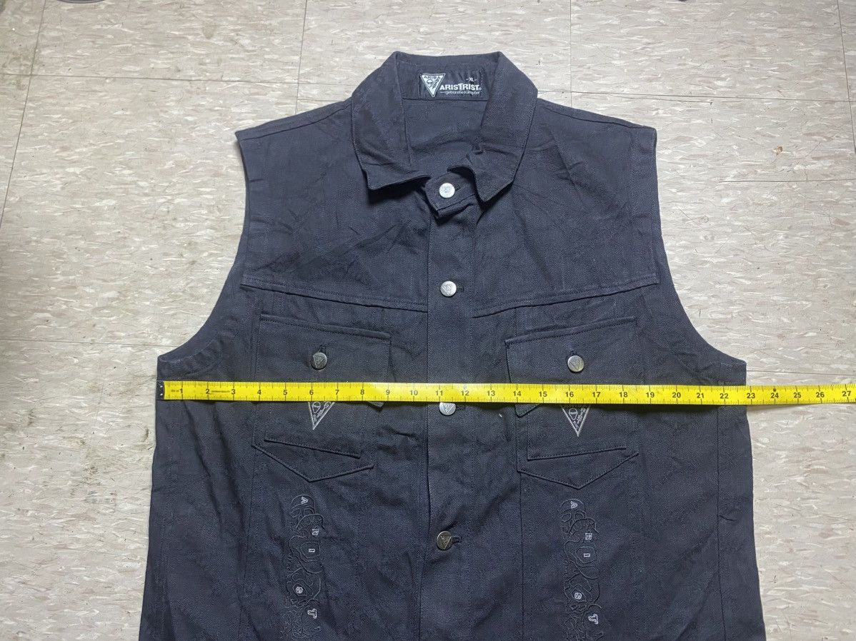 Denime ARISTRIST 10TH Anniversary Sleeveless Denim Vest Jacket Size US XL / EU 56 / 4 - 14 Thumbnail
