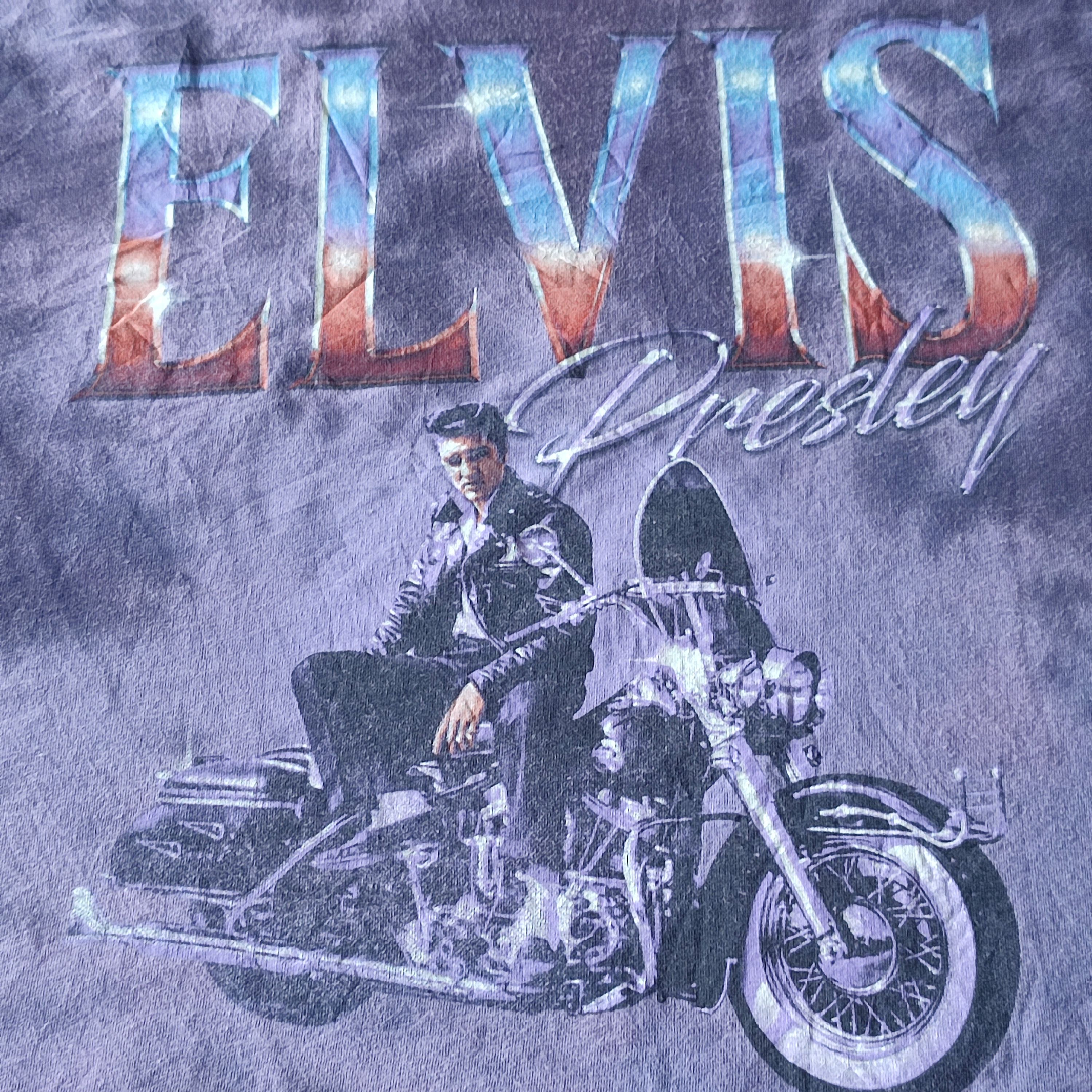 Band Tees × Harley Davidson × Vintage ELVIS PRESLEY T SHIRT Size US XXL / EU 58 / 5 - 3 Thumbnail