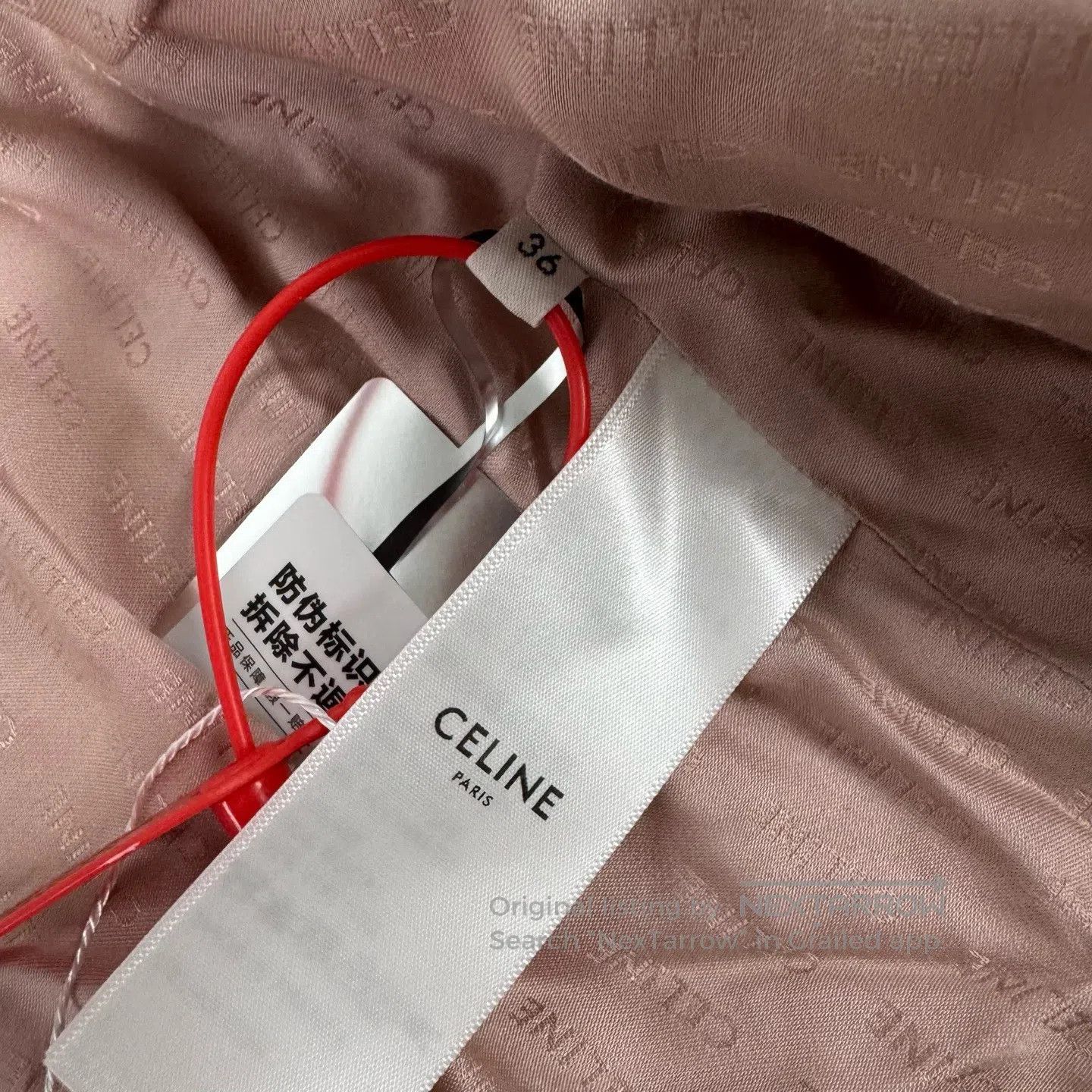 Celine CELINE Heavy-duty woven fabric; gold buttons; short coat| Size US S / EU 44-46 / 1 - 6 Thumbnail