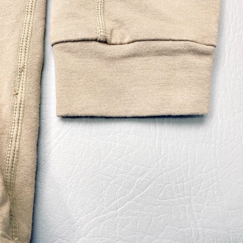 Logo 7 Vanquish Pullover Hoodie Men’s XL Tan Chest Logo Drawstring Pockets 8401 Size US XL / EU 56 / 4 - 4 Thumbnail