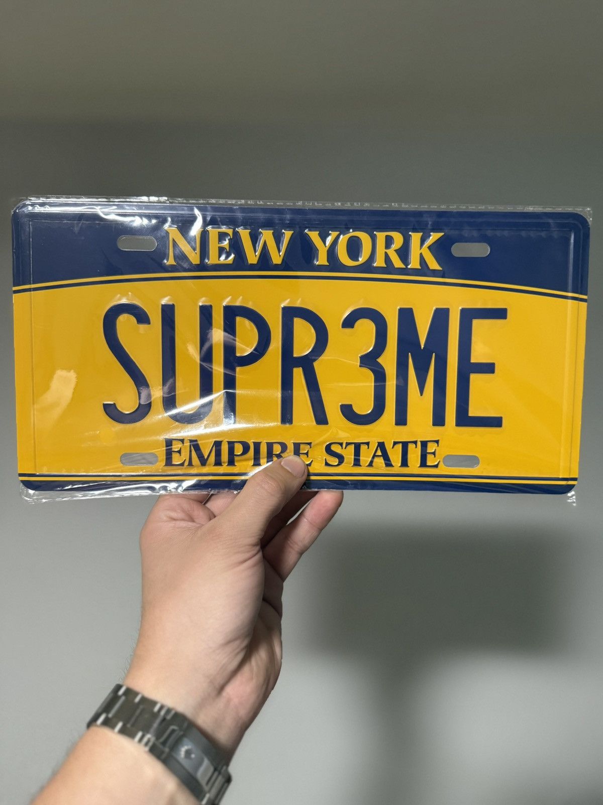 supreme ニューヨーク ナンバープレート ニューヨーク州 ナンバープレート SUPREME