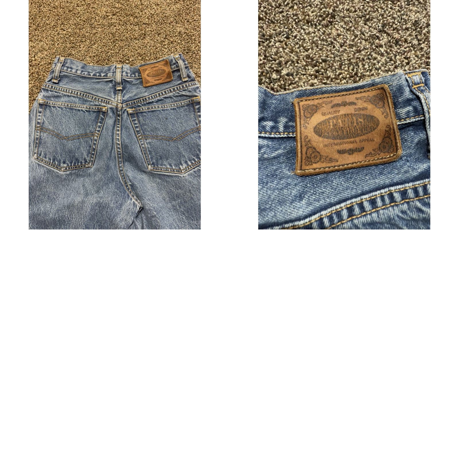 Vintage VINTAGE Paris Jeans Women's 7 Blue Denim High Rise Mom Button Womens Jeans 5-Pocket Design Cotton Denim Button Size 28" / US 6 / IT 42 - 9 Thumbnail