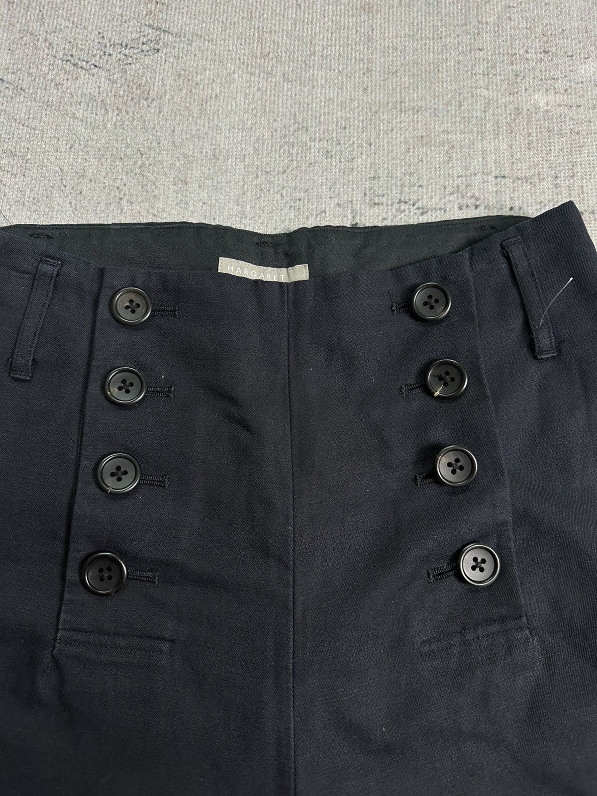 Margaret Howell × Vintage Margaret Howell Cropped Trousers Pants Size US 26 / EU 42 - 4 Thumbnail