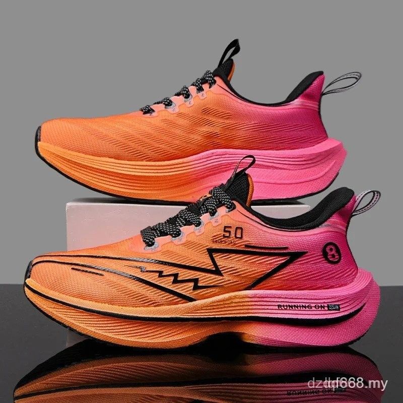 Other Carbon Plate Cushioning Road Running Shoes Non Slip Size US 7 / EU 40 - 3 Thumbnail