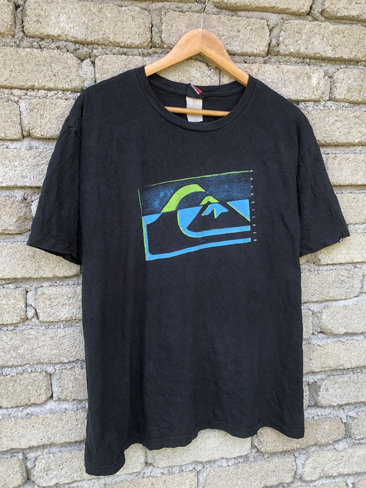 Quiksilver Vintage 90s Quicksilver Logo Tshirt Size US XL / EU 56 / 4 - 3 Thumbnail