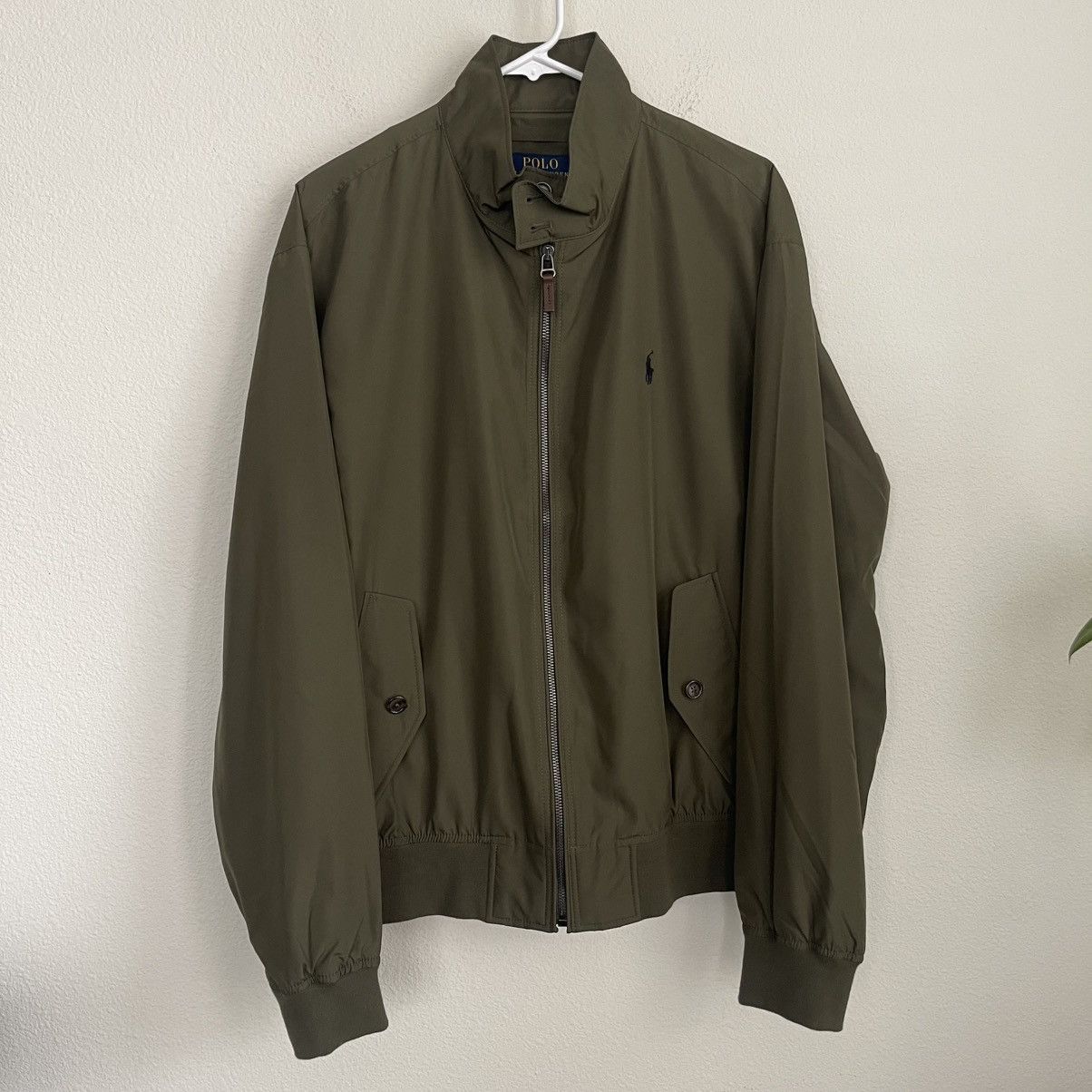 Polo Ralph Lauren Water Repellent Packable Front Zip Jacket