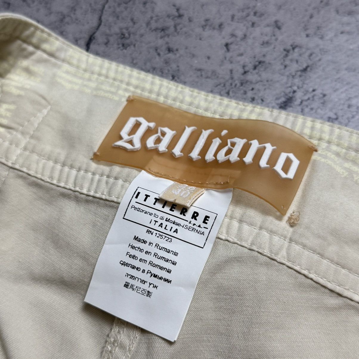 John Galliano NEW Galliano Rare Cargo Pants Size 26" / US 2 / IT 38 - 9 Thumbnail