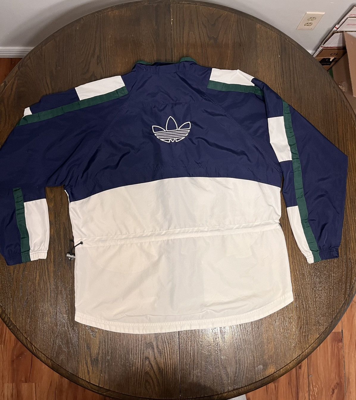 Adidas Vintage Adidas Windbreaker Size US L / EU 52-54 / 3 - 2 Thumbnail