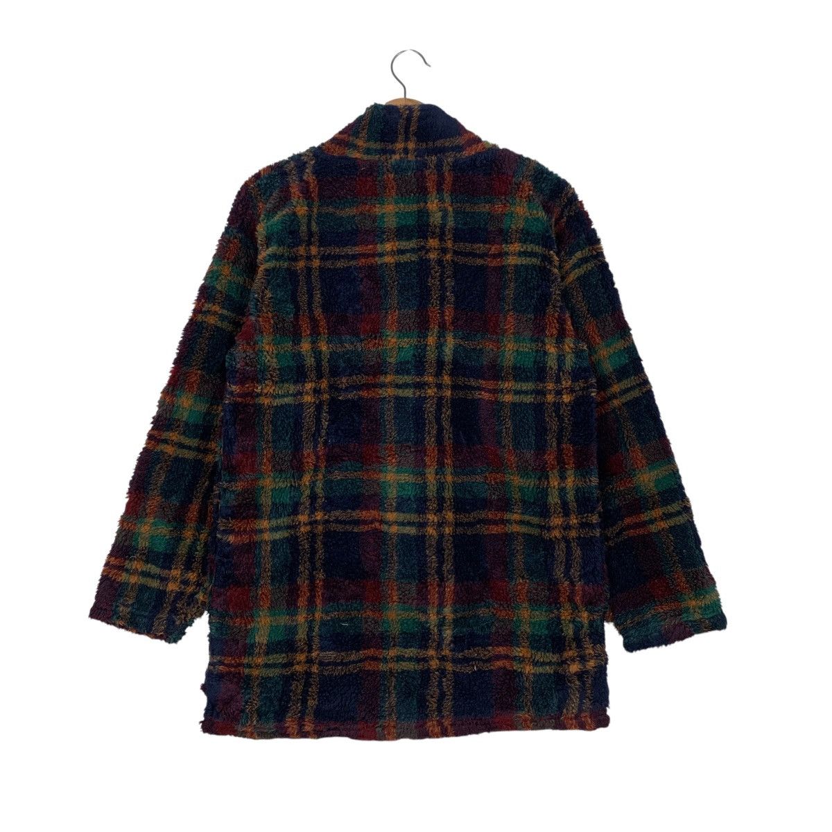 Vintage BANFF CANADA Tartan Turtleneck Pullover Fleece #1673-C74 Size US XS / EU 42 / 0 - 7 Thumbnail