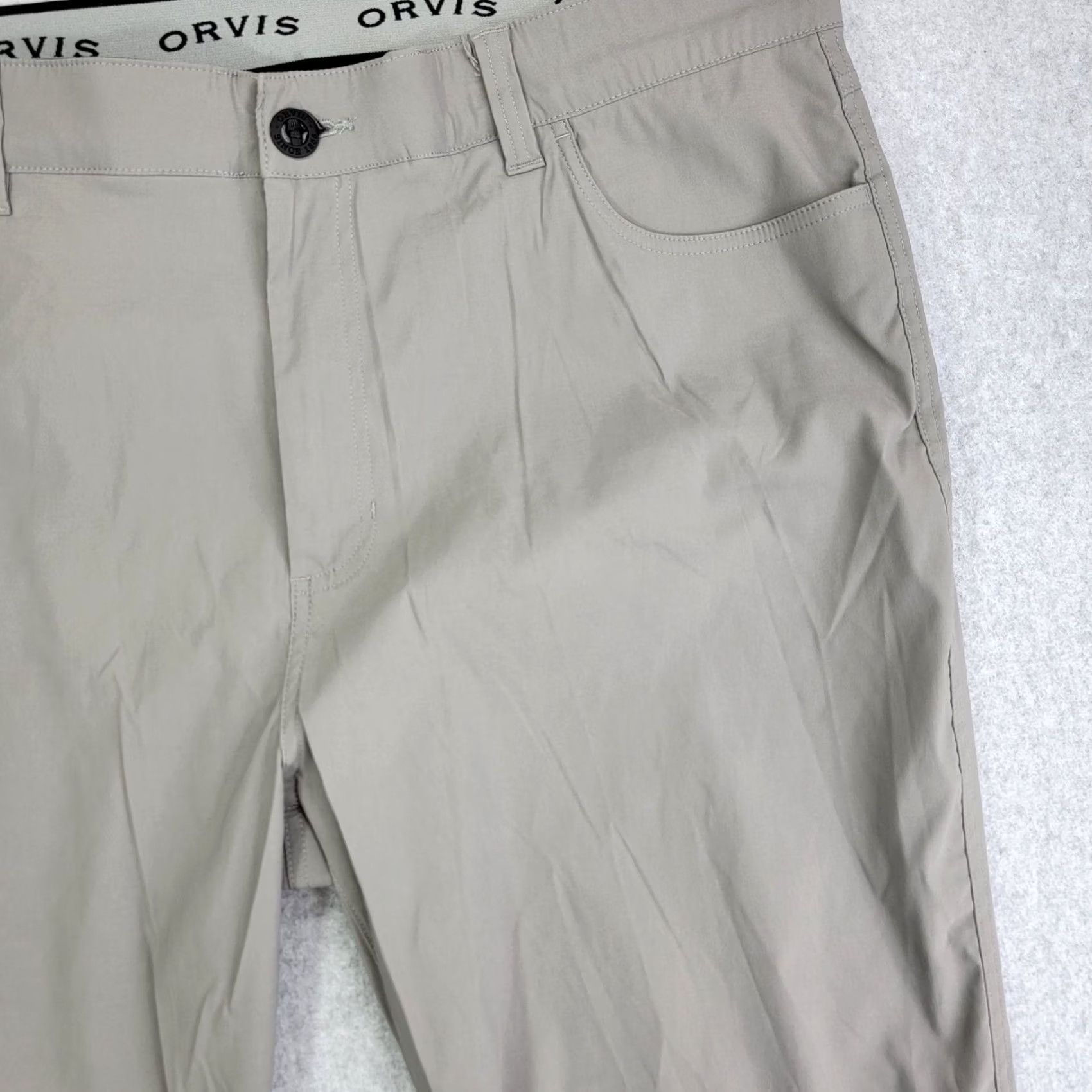 Orvis ORVIS Pants Mens 40x32 gray Straight Performance Tech Golf Chino Size US 40 / EU 56 - 4 Thumbnail