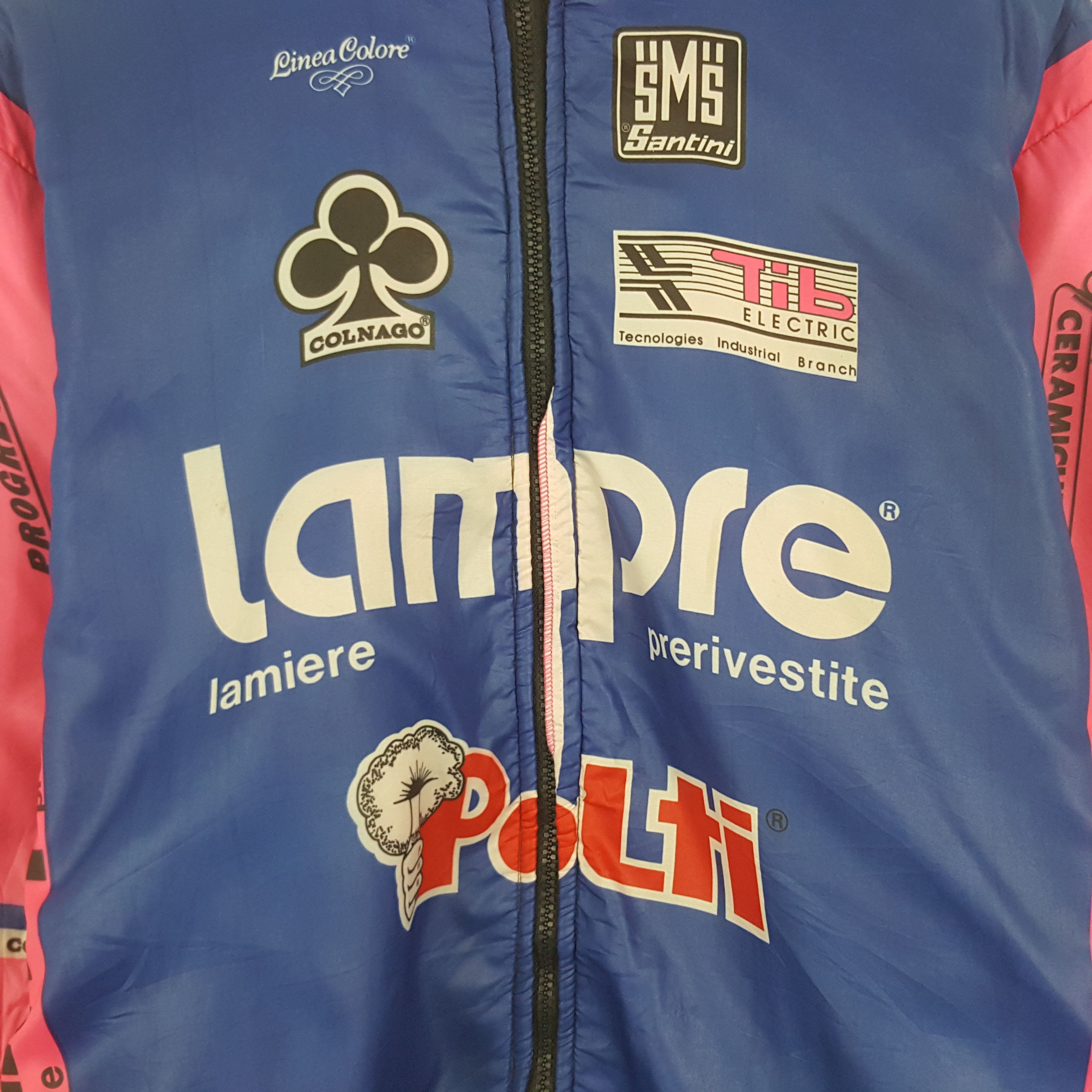 Vintage Vintage Lampre Sport Suit Zipper Jacket Size US L / EU 52-54 / 3 - 4 Thumbnail