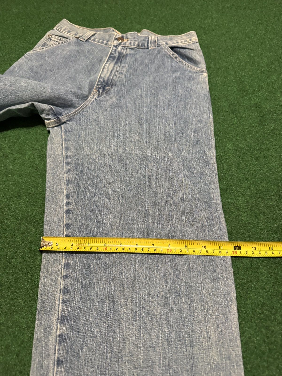 Arizona Jean Co. Carpenter Baggy Wide 10” Opening 30x30 Skater Grunge Jeans Size US 30 / EU 46 - 8 Thumbnail