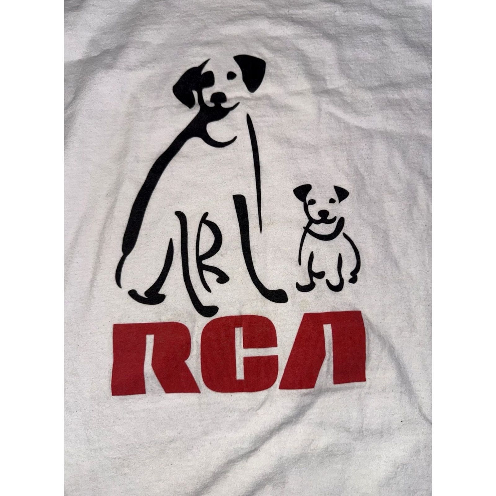 Vintage VINTAGE All Sport T Shirt XL White Graphic Print TV Dog Nipper Promo Movie 90s Stitch Mens Regular Short Sleeve Crew Neck Long Description? Size US XL / EU 56 / 4 - 3 Thumbnail