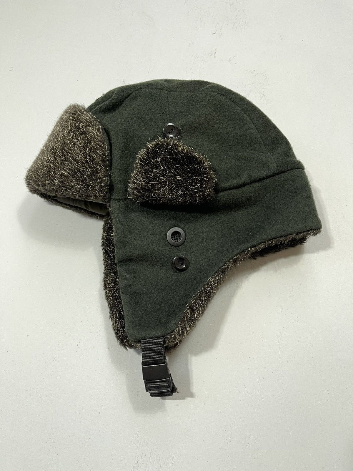 Vintage Vintage 90's Military Style Outdoor Warm Trapper Ushanka Hat Size ONE SIZE - 1 Thumbnail