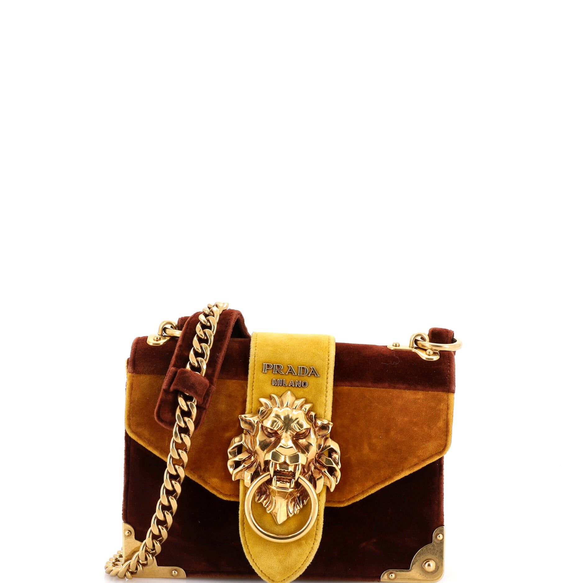 Prada Animalier Cahier Crossbody Bag Size ONE SIZE - 1 Thumbnail