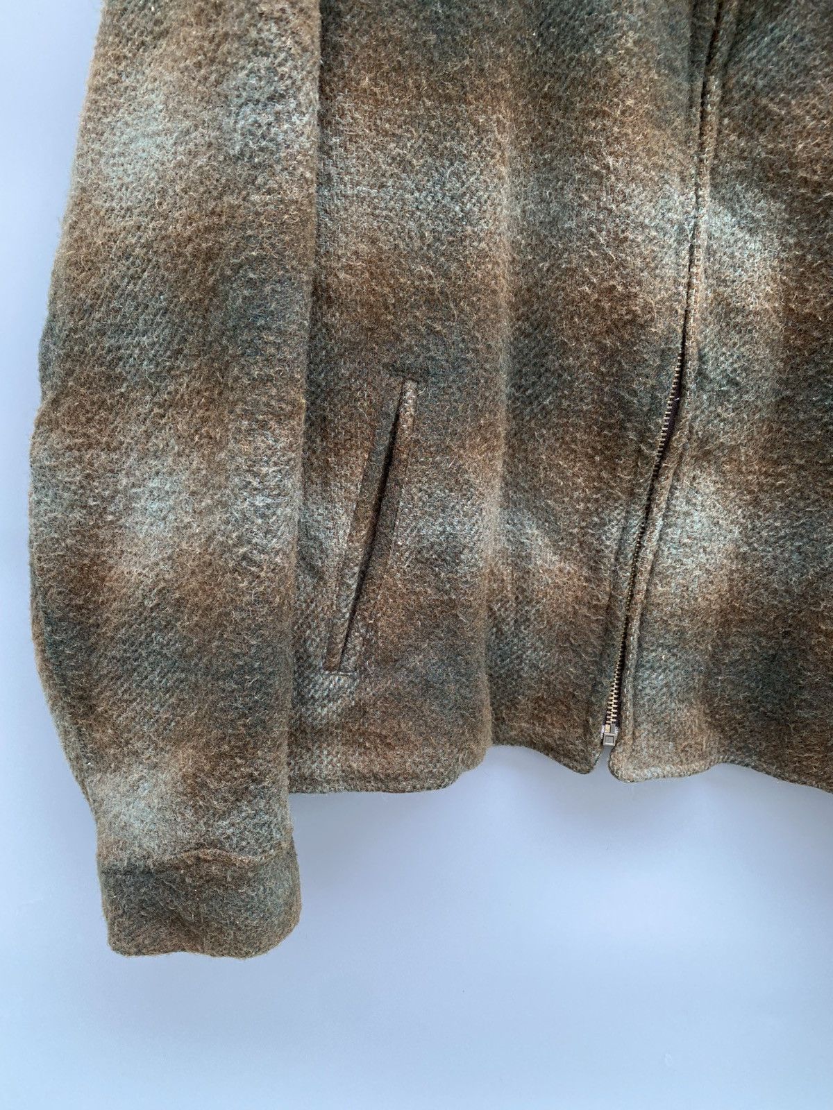 Golden Bear 1980s Melton Wool Tartan Jacket Size US L / EU 52-54 / 3 - 4 Thumbnail