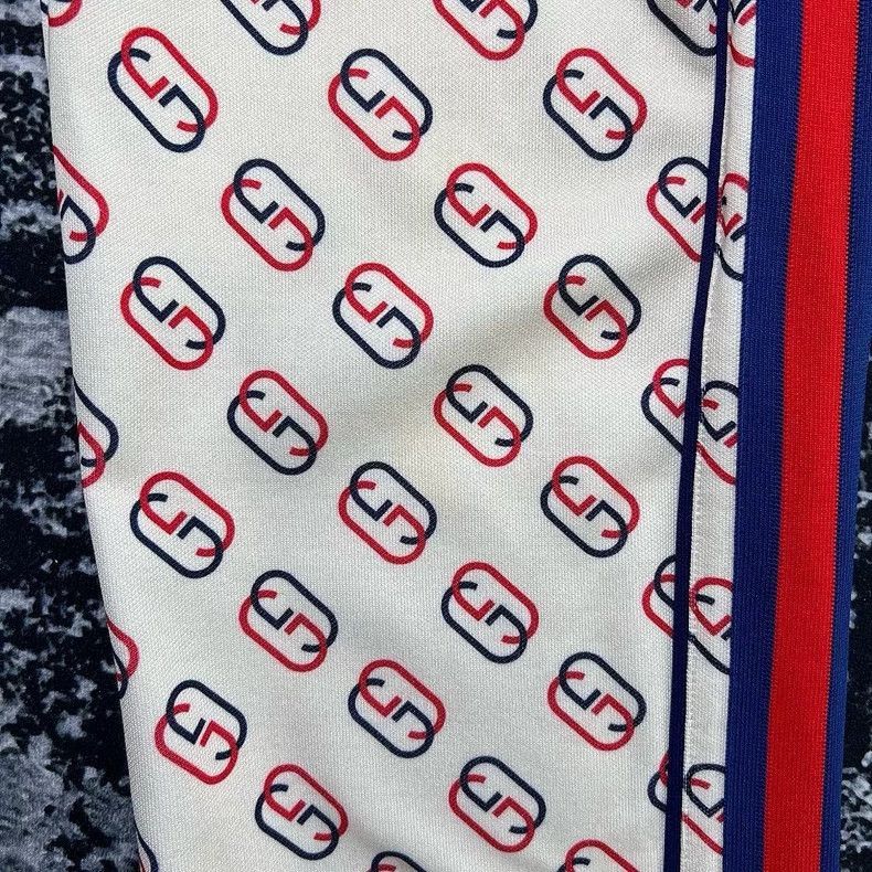 Gucci gucci logo printed drawstring jogger pants Size US 27 - 3 Thumbnail