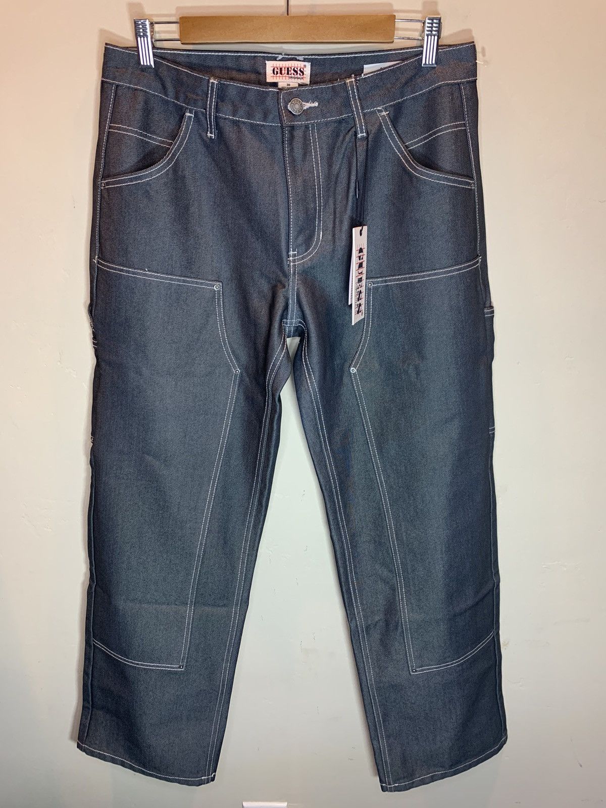 Guess *RARE* New GUESS Originals Double Knee Carpenter Jeans Pants Size US 30 / EU 46 - 1 Thumbnail