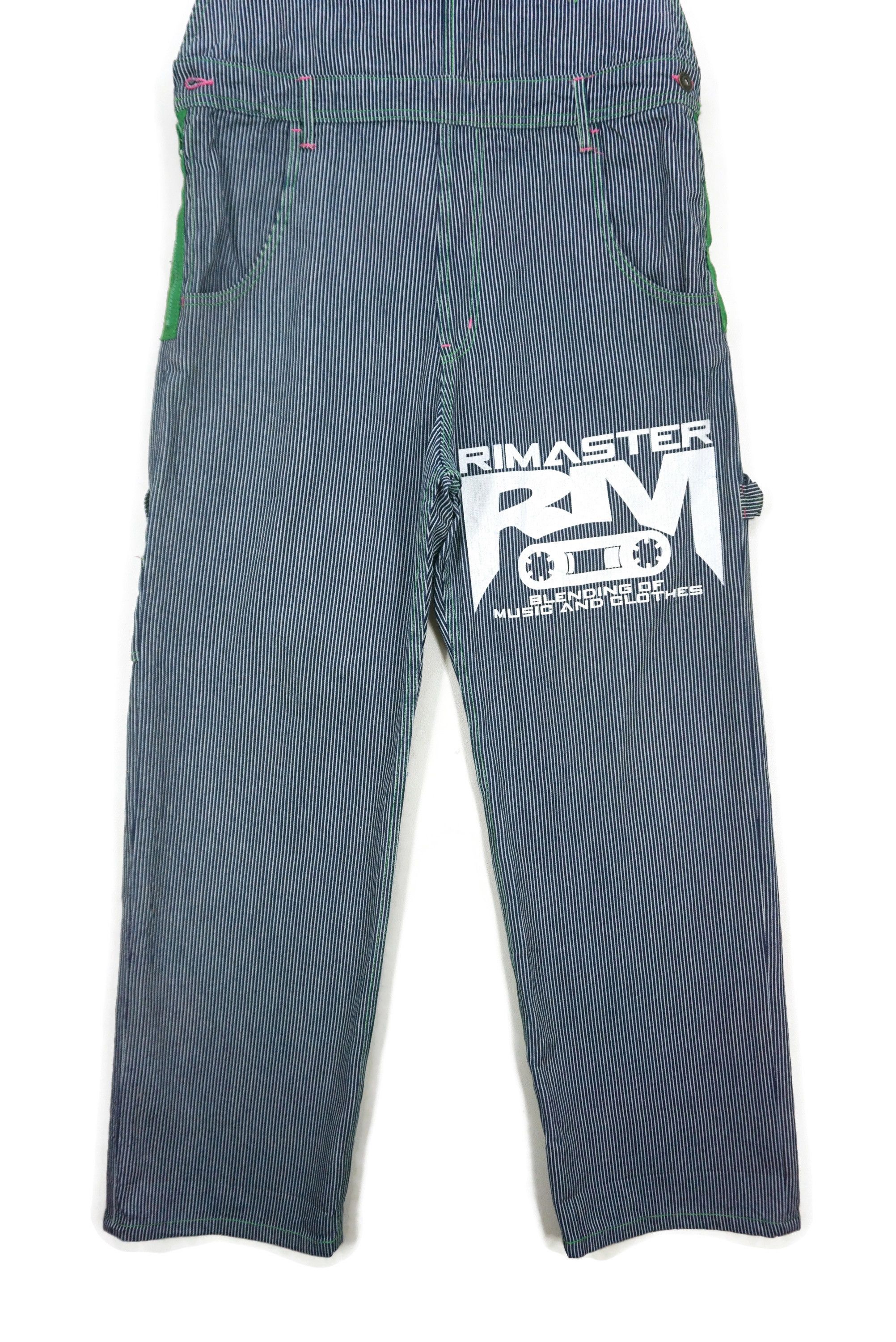 Japanese Brand Rimaster Jeans Size W36xL32 Hickory Overalls Workwear Denim Size US 33 - 3 Thumbnail