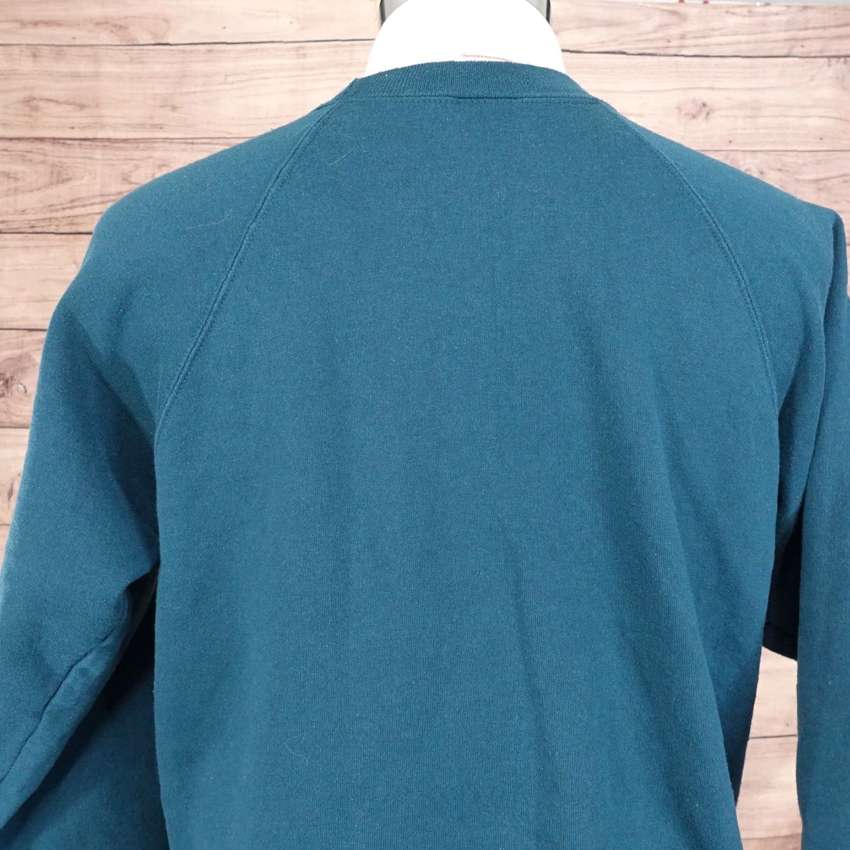 Hanes VINTAGE HANES 90s BLANK PLAIN GREEN CREW NECK SWEATSHIRT SIZE M MEDIUM Size US M / EU 48-50 / 2 - 4 Thumbnail