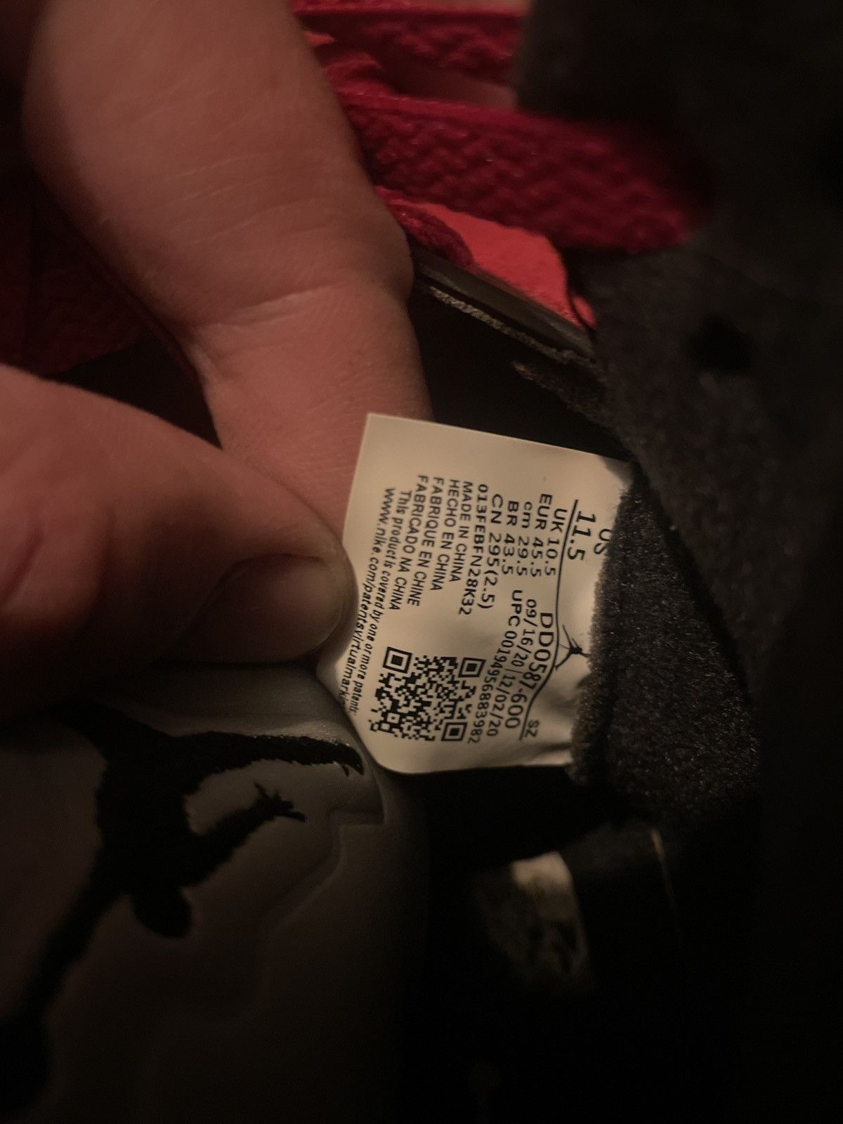 Jordan Brand Jordan 5 Raging Bulls Size US 11.5 / EU 44-45 - 8 Thumbnail
