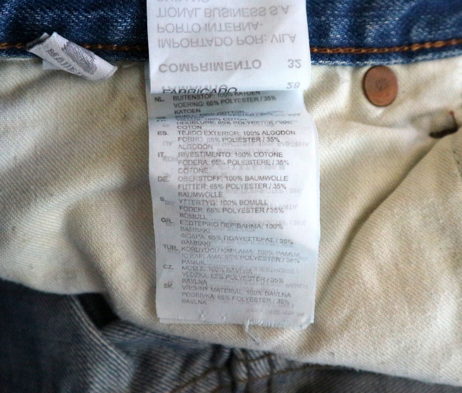 G-Star Raw 3301 RL Selvedge Denim Jeans W28 L32