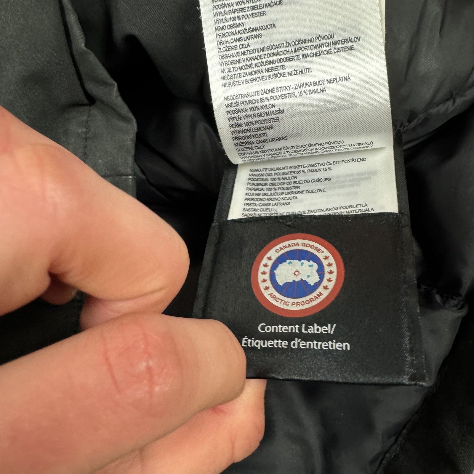Canada Goose Canada Goose Black Hooded Full Zip Parka Jacket Small Size S / US 4 / IT 40 - 15 Thumbnail